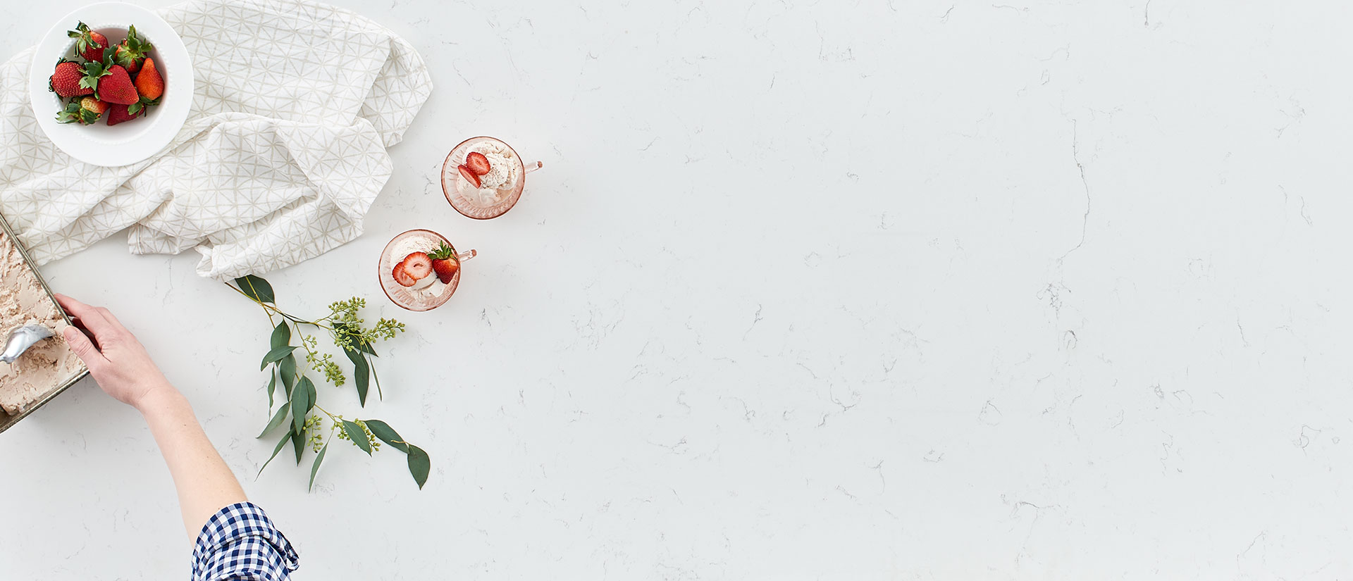 Carrara Morro by MSI Surfaces available at Aqua Kitchen