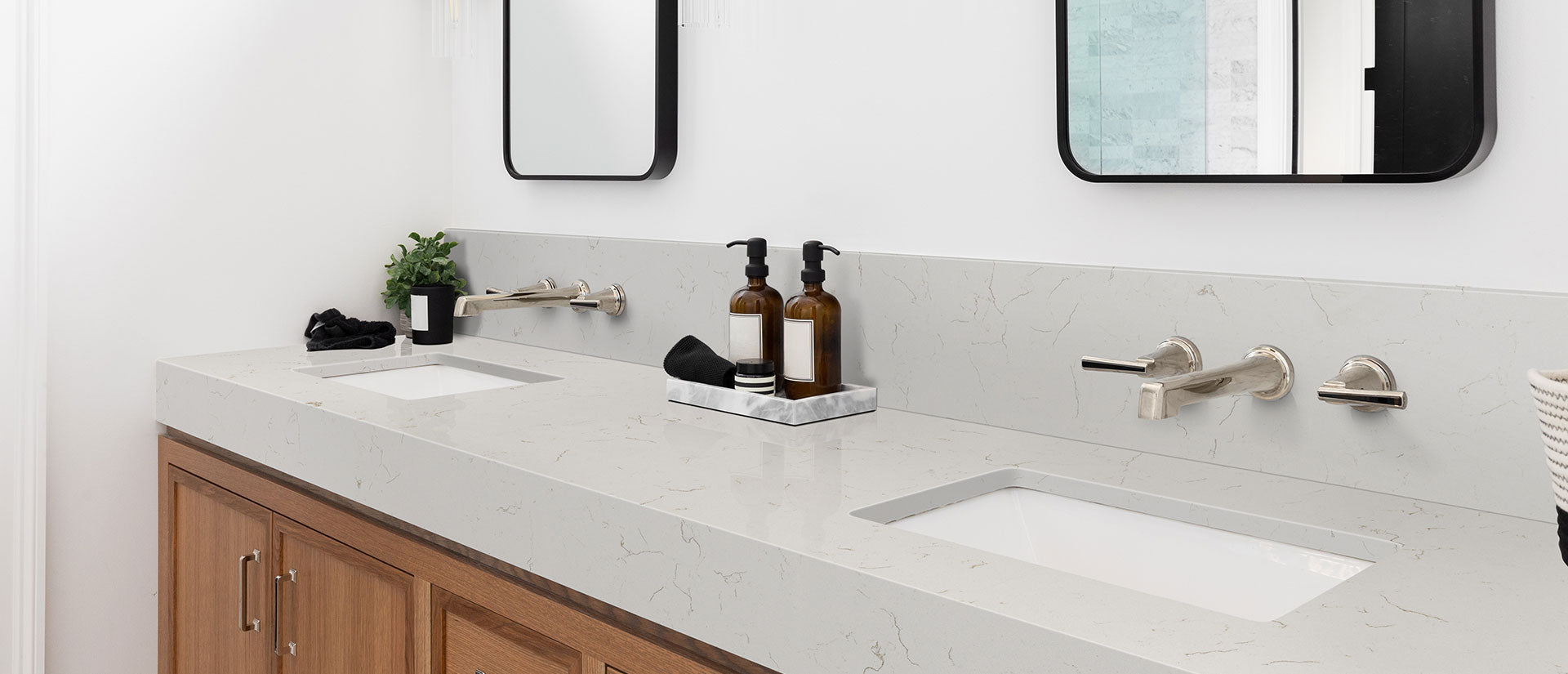 Carrara Trigato by MSI Surfaces available at Aqua Kitchen