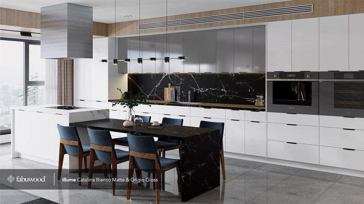 Catalina - Bianco Matte by Fabuwood available at Aqua Kitchen