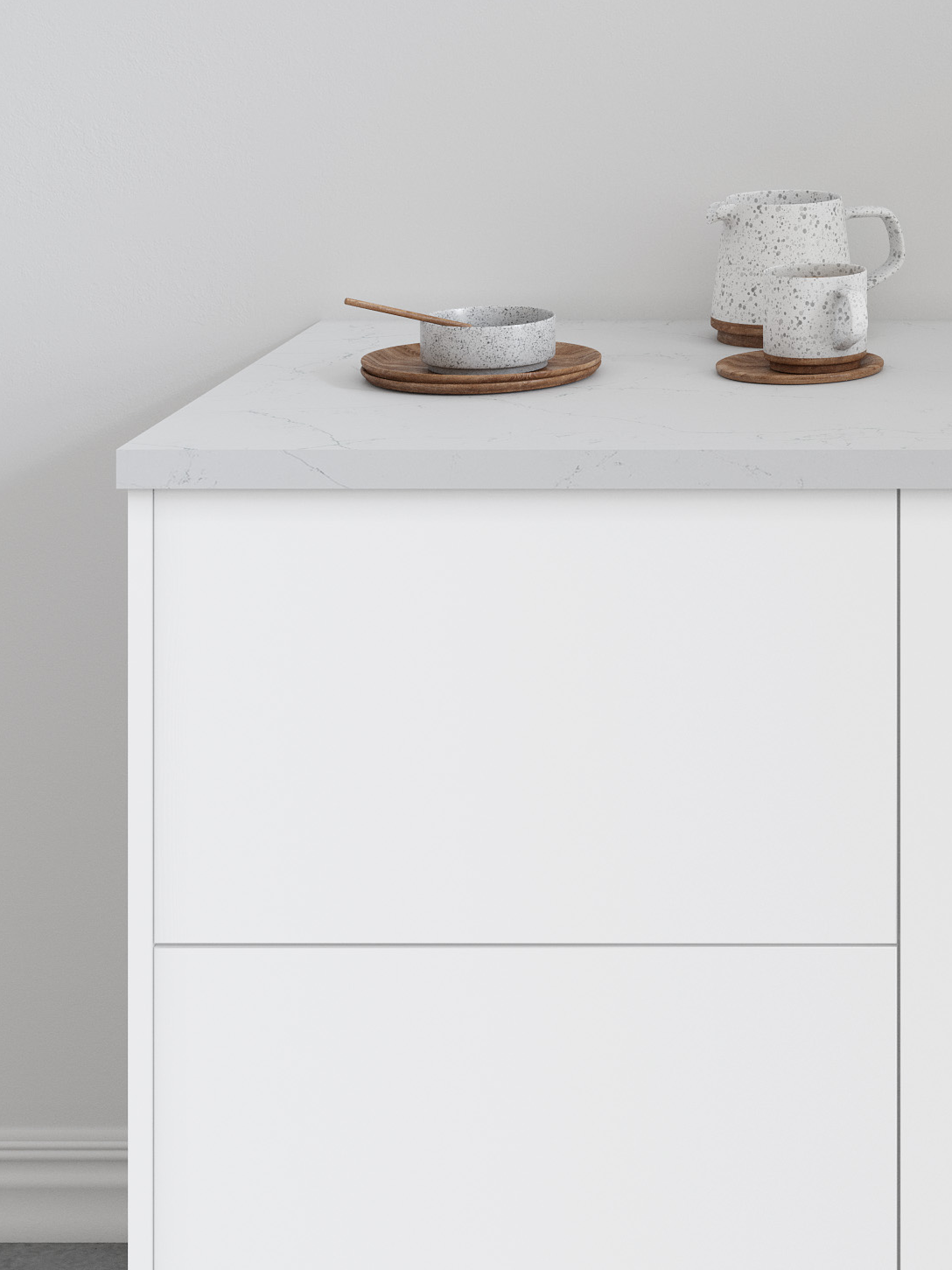 Catalina - Bianco Matte by Fabuwood available at Aqua Kitchen