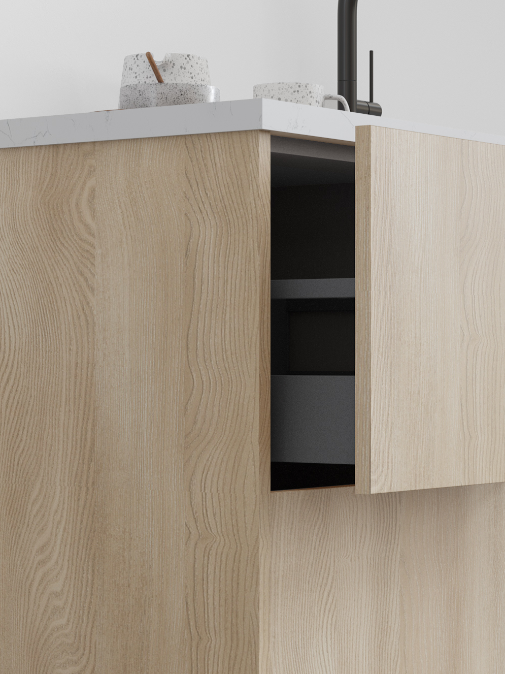 Catalina - Como Ash 2 by Fabuwood available at Aqua Kitchen
