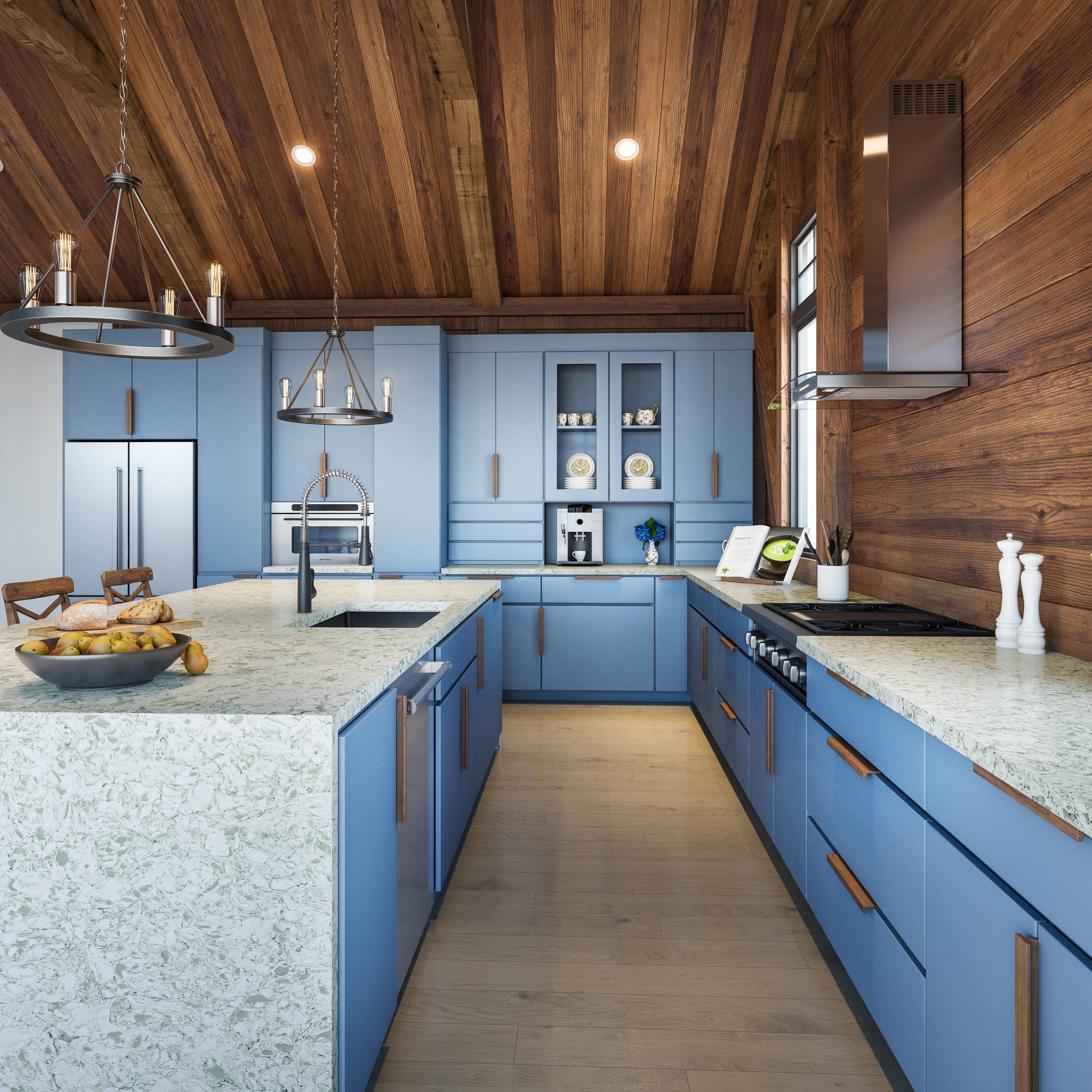 Celadon by Pental Quartz available at Aqua Kitchen