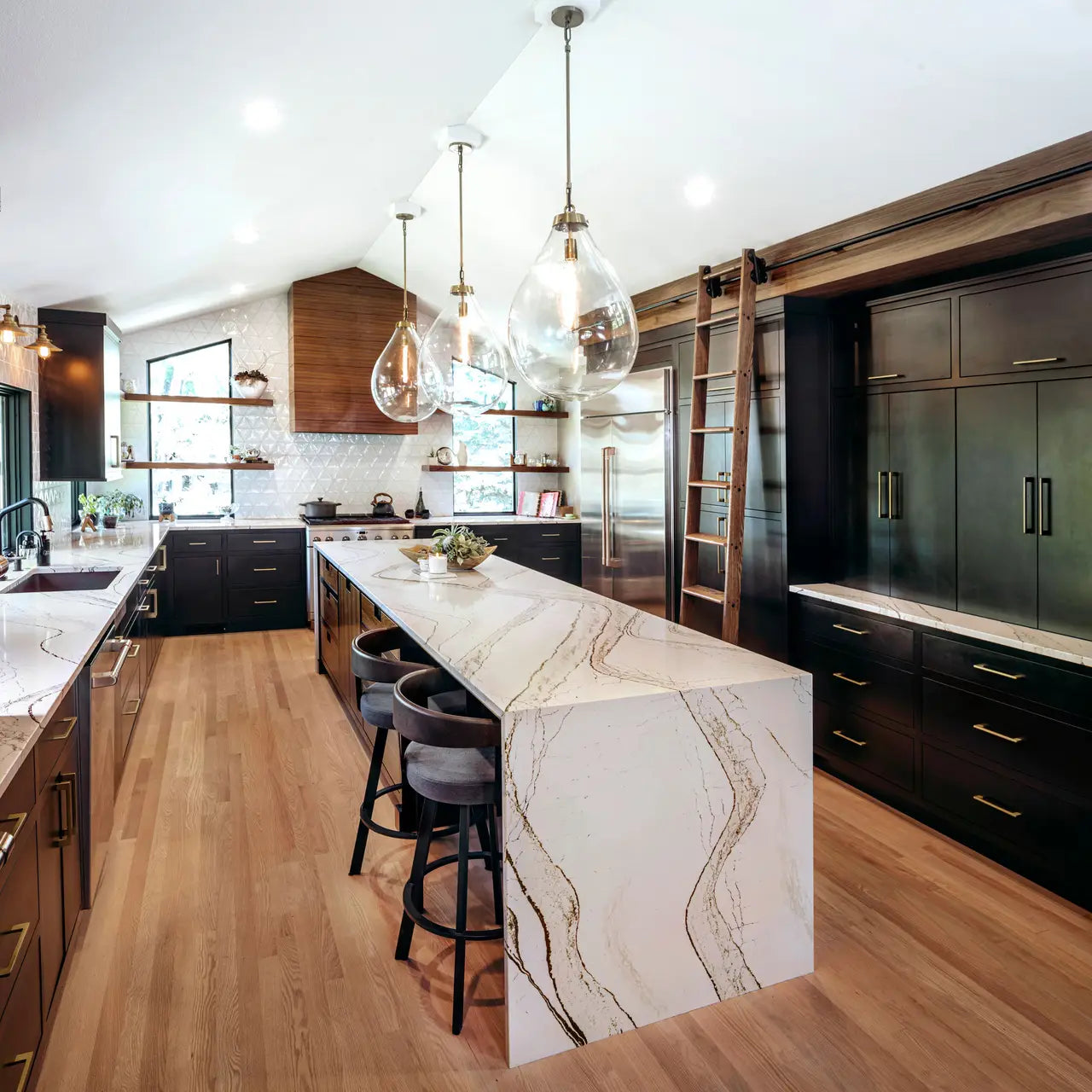 Clovelly™ Quartz by Cambria available at Aqua Kitchen
