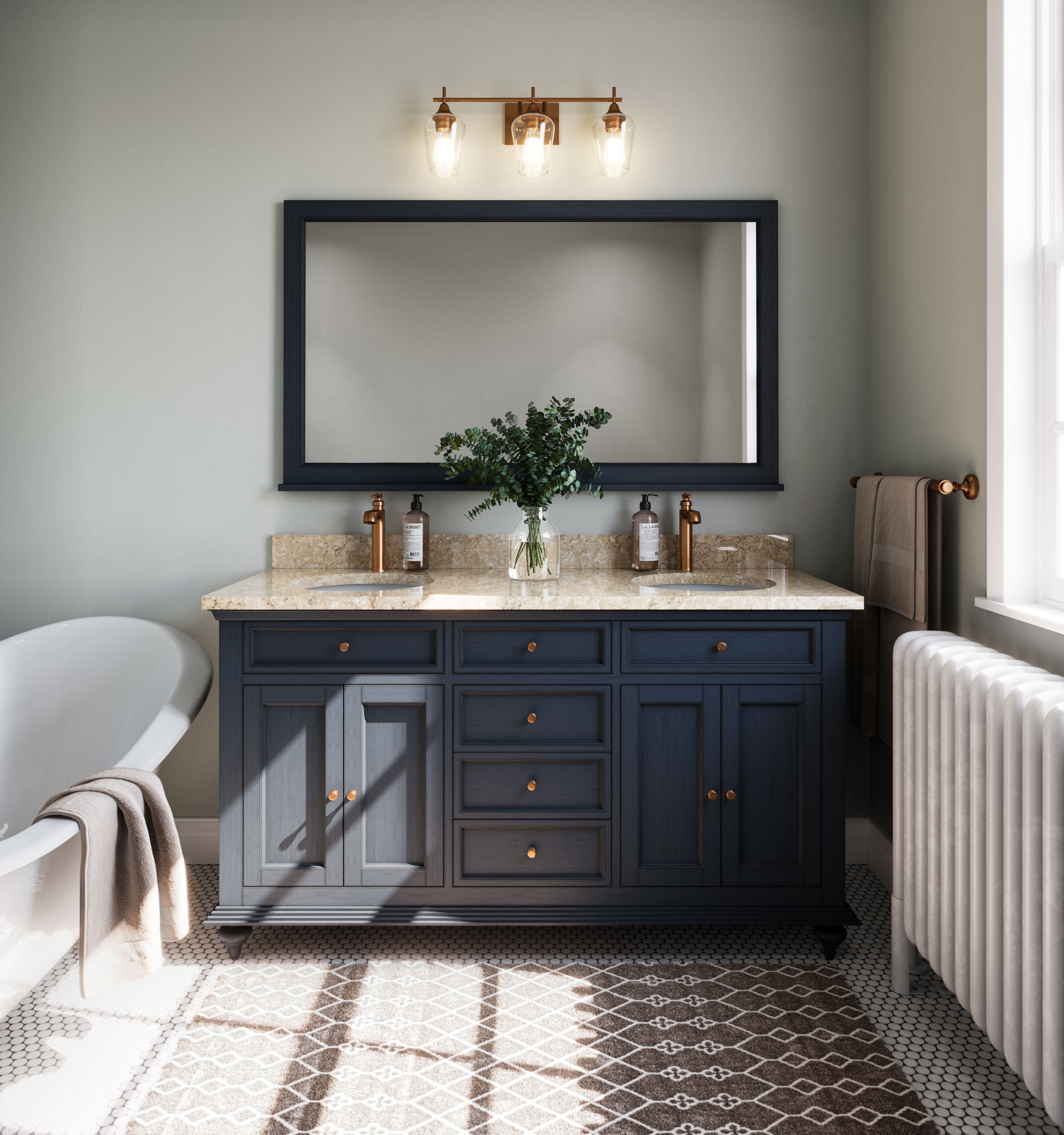 Copeland™ Quartz Sample by Cambria available at Aqua Kitchen