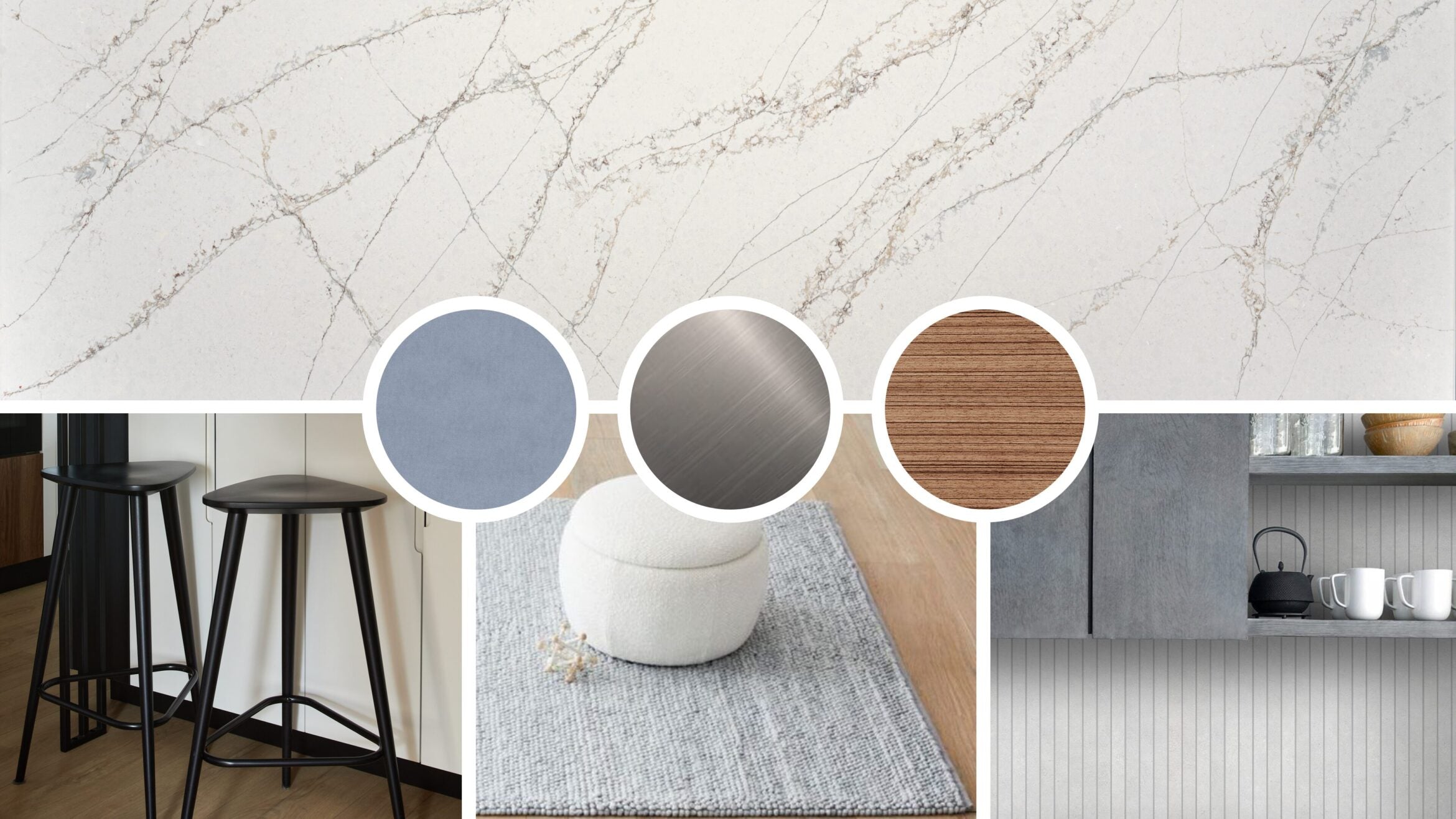 Crema Claret® by Pental Quartz available at Aqua Kitchen