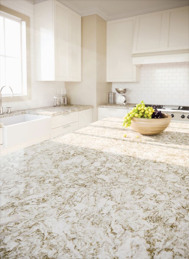 Crowndale™ Quartz Sample by Cambria available at Aqua Kitchen