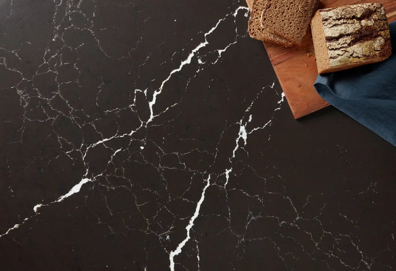 Delamere™ Quartz Sample by Cambria available at Aqua Kitchen