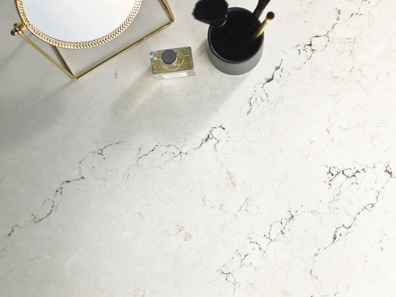 Dovestone™ Quartz Sample by Cambria available at Aqua Kitchen