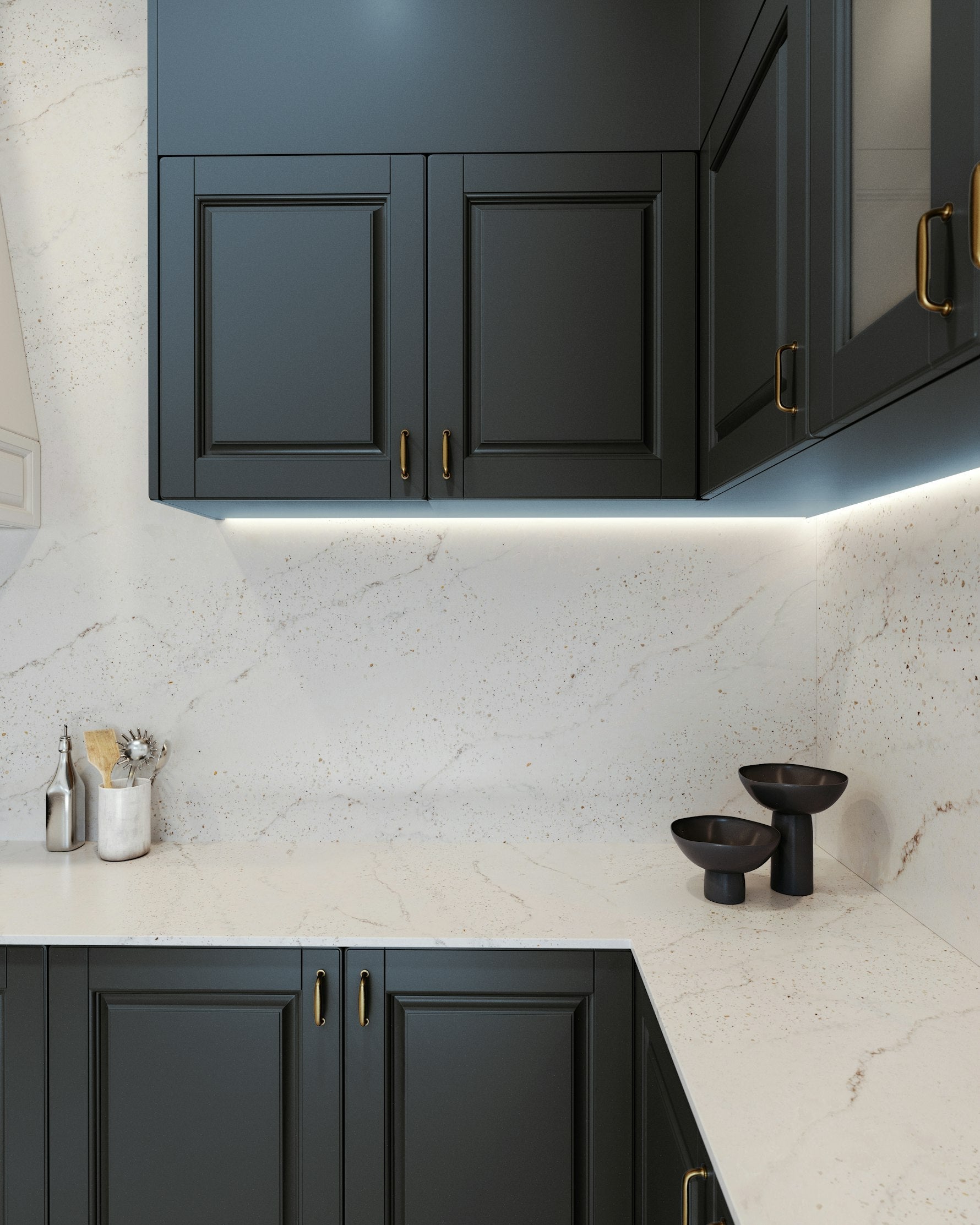 Eclectic Pearl by Silestone available at Aqua Kitchen