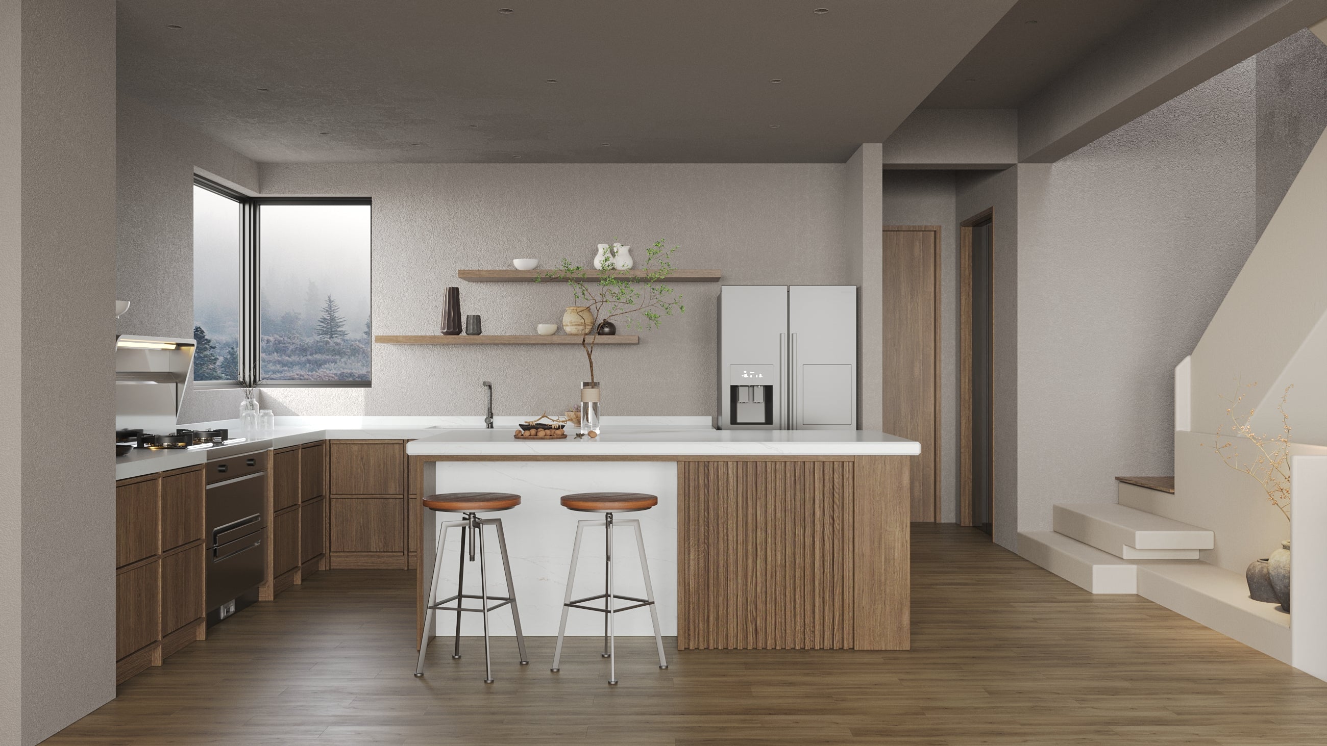 Elara by Pental Quartz available at Aqua Kitchen