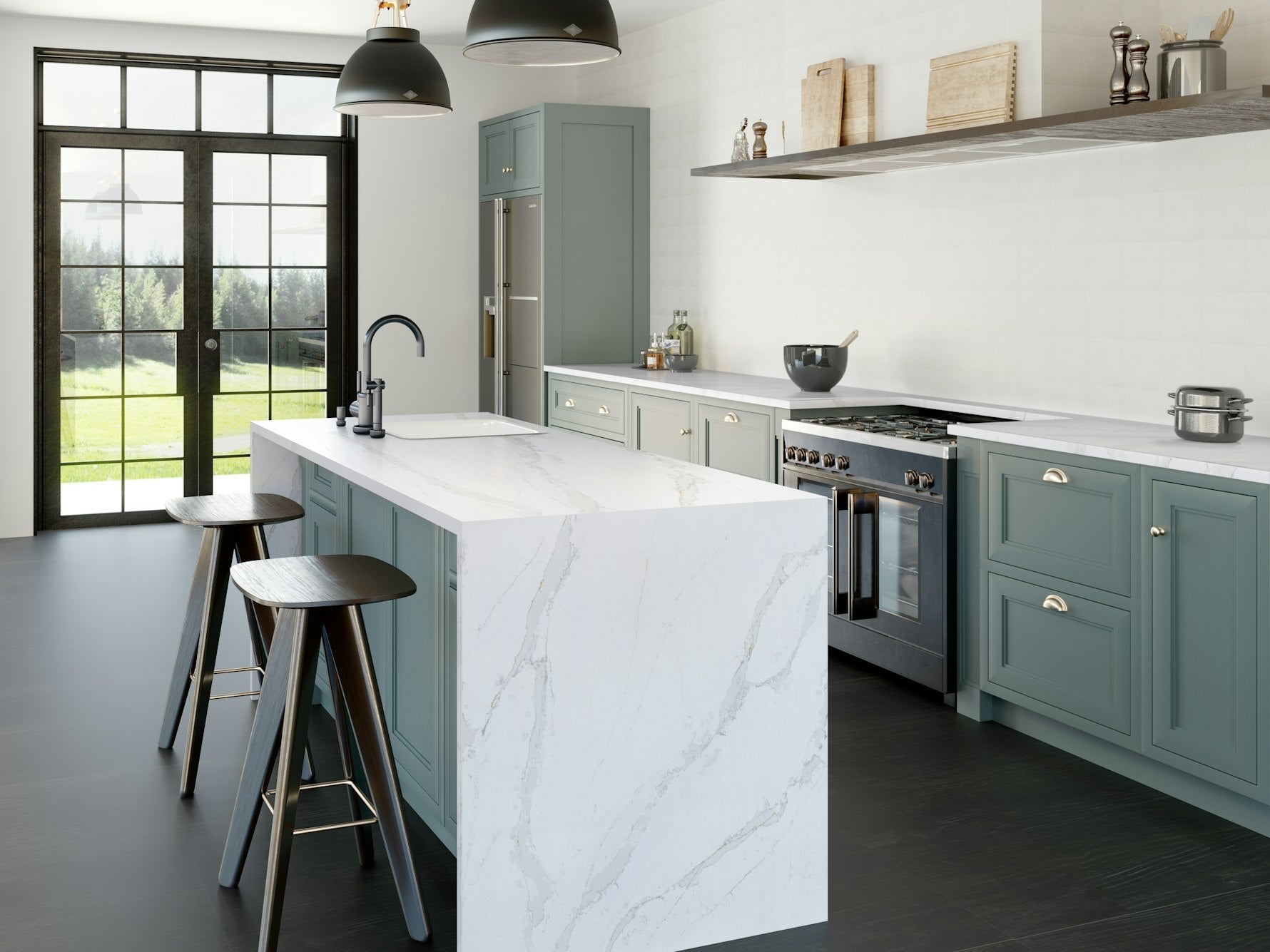 Et Calacatta Gold by Silestone available at Aqua Kitchen