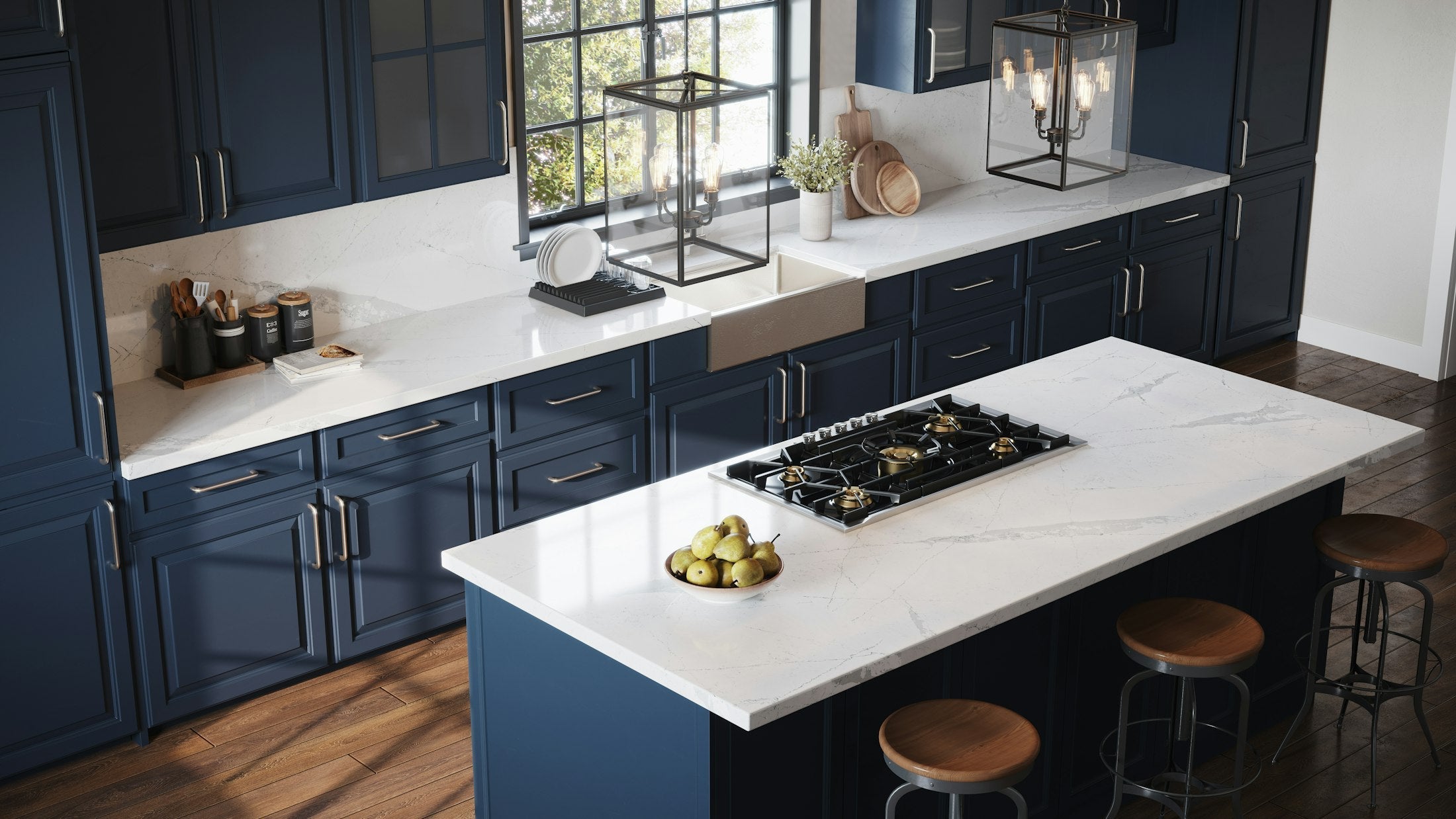 Ethereal Indigo by Silestone available at Aqua Kitchen