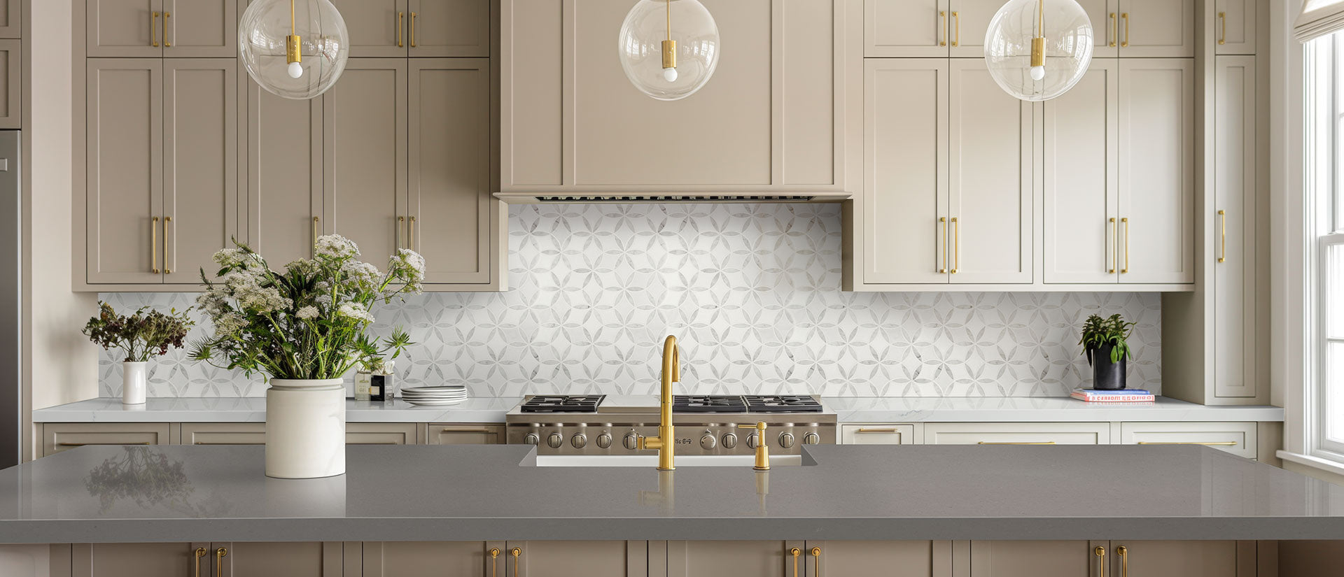 Fossil Gray by MSI Surfaces available at Aqua Kitchen
