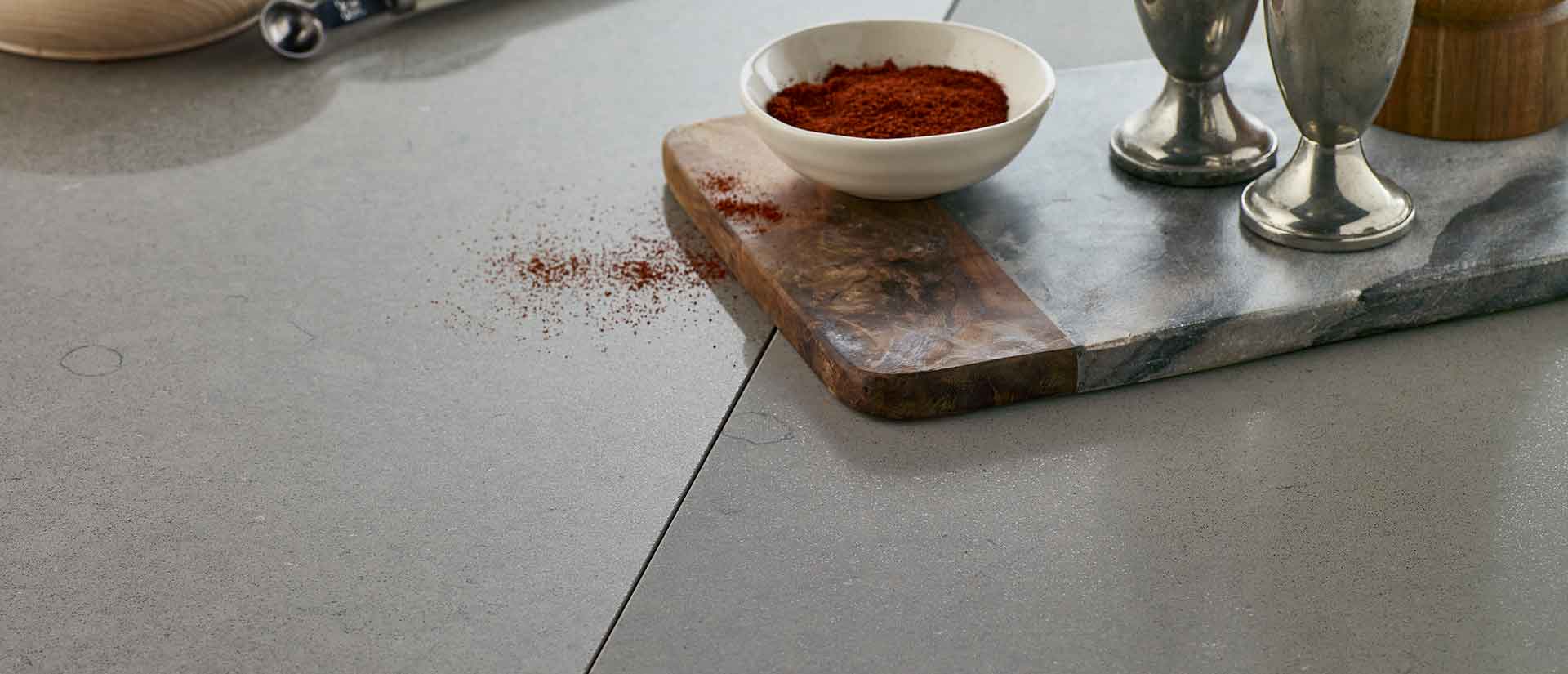 Fossil Gray by MSI Surfaces available at Aqua Kitchen