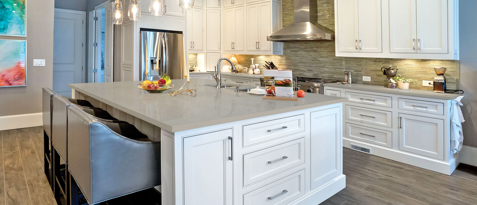 Fossil Gray by MSI Surfaces available at Aqua Kitchen