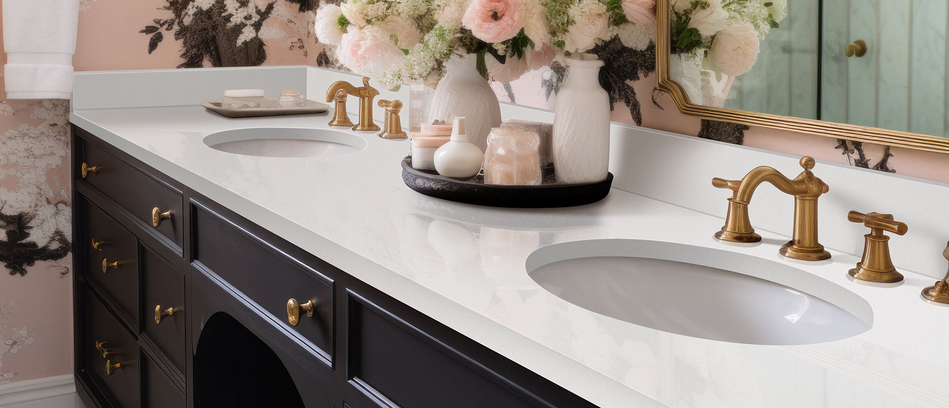 Frost White by MSI Surfaces available at Aqua Kitchen
