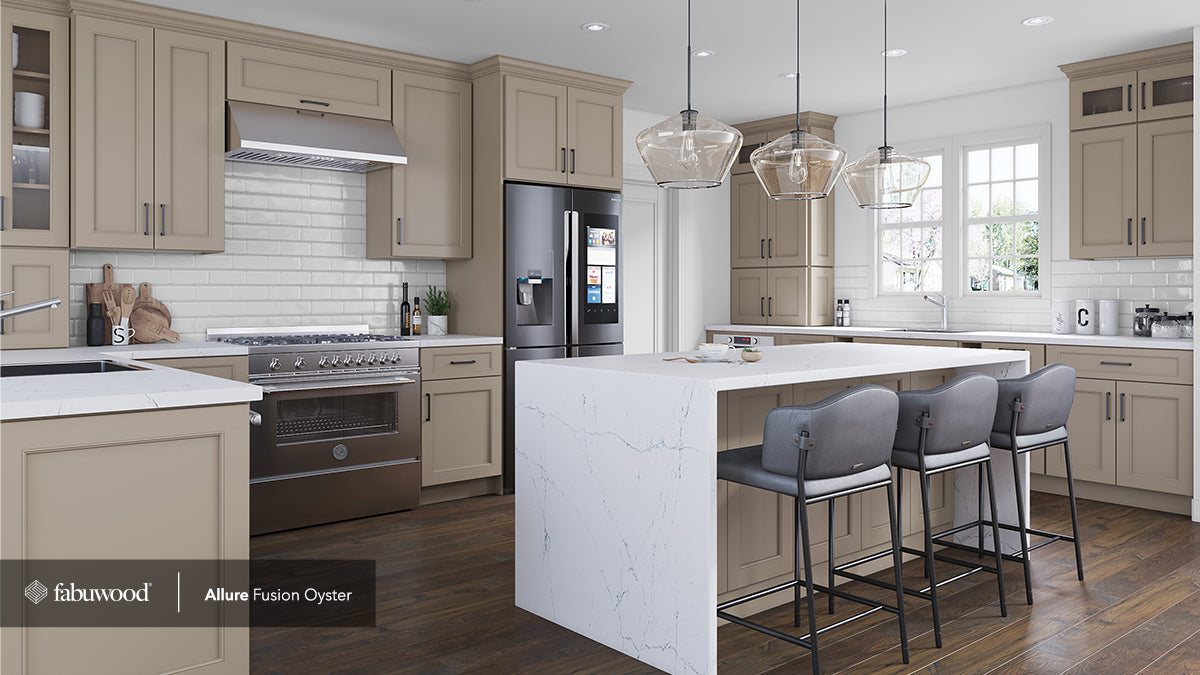 Fusion Oyster by Fabuwood available at Aqua Kitchen