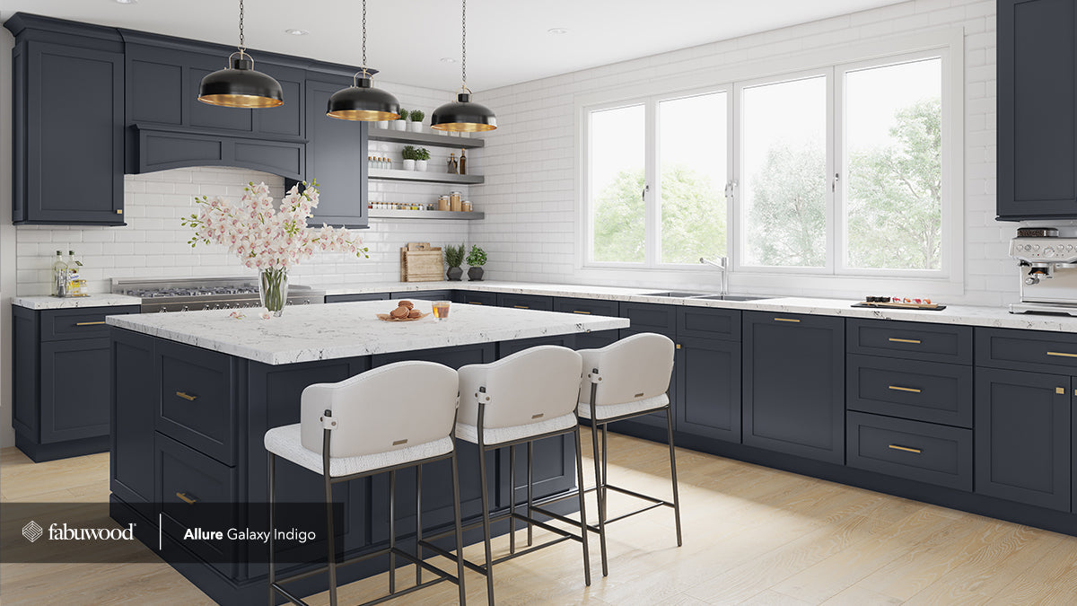 Galaxy - Indigo by Fabuwood available at Aqua Kitchen