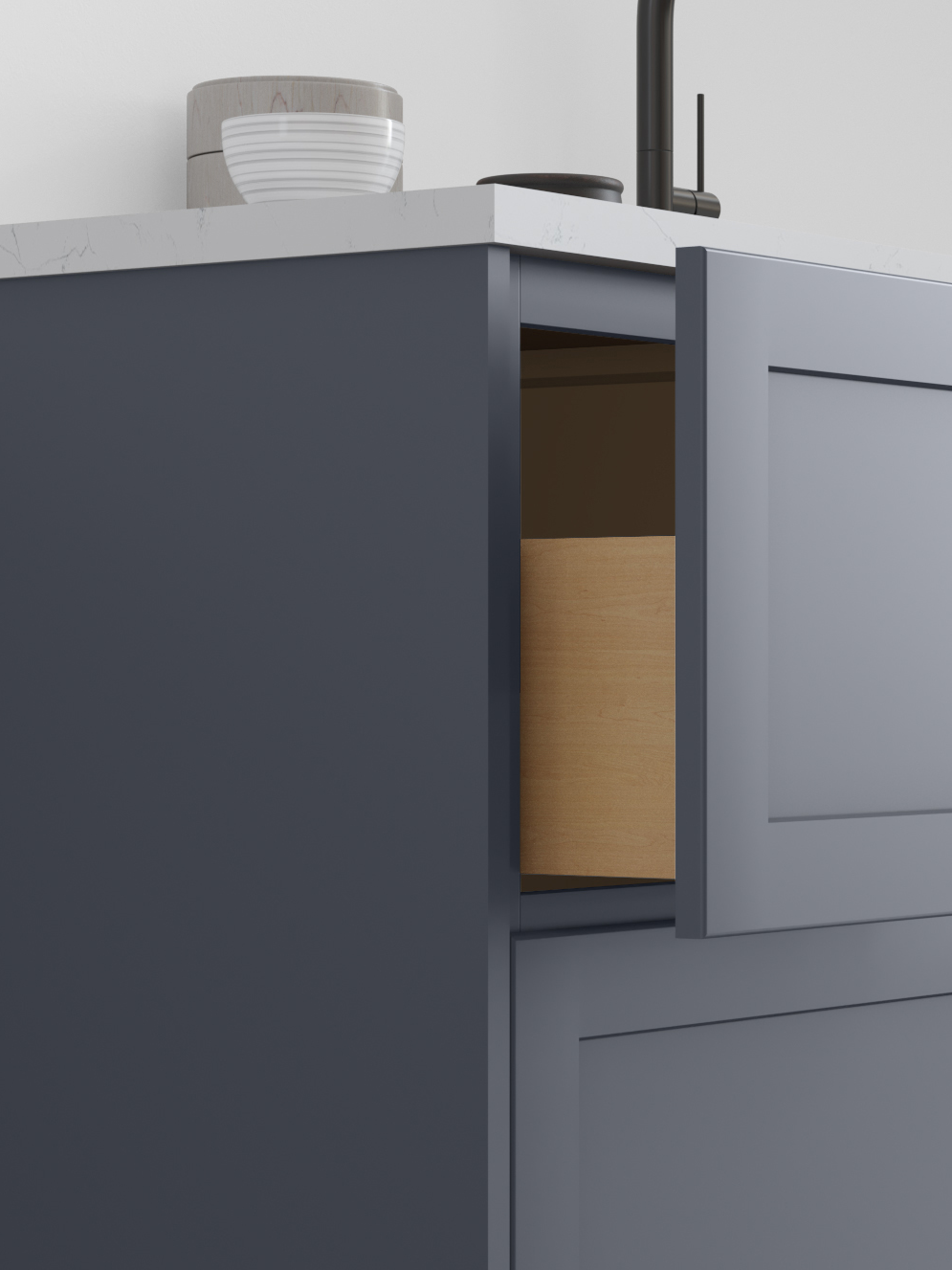 Galaxy - Indigo by Fabuwood available at Aqua Kitchen