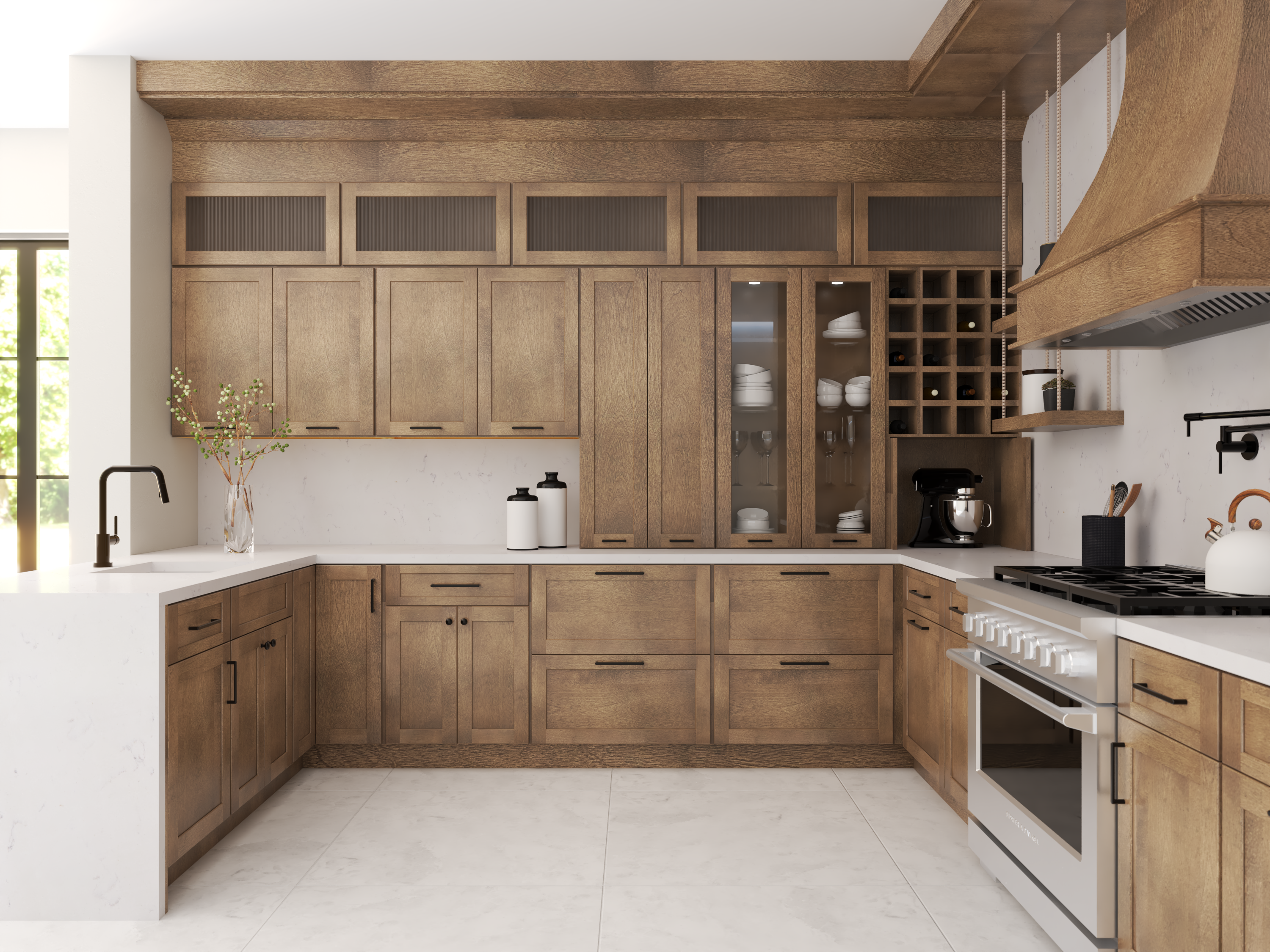 Galaxy Mocha by Fabuwood available at Aqua Kitchen