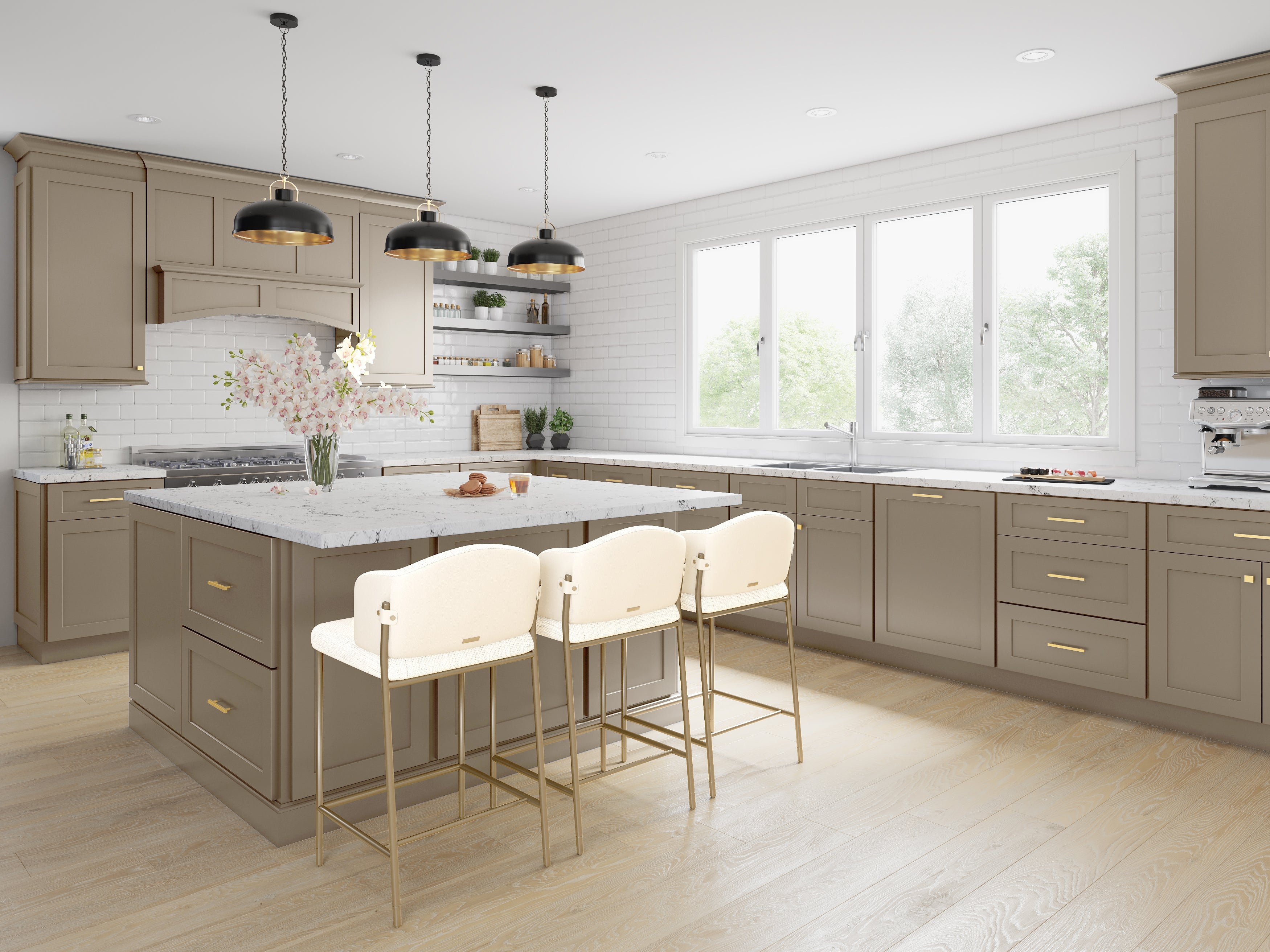 Galaxy Mocha by Fabuwood available at Aqua Kitchen