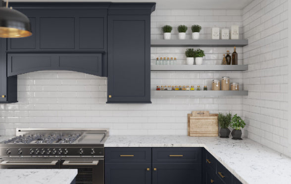 Galaxy Mocha by Fabuwood available at Aqua Kitchen