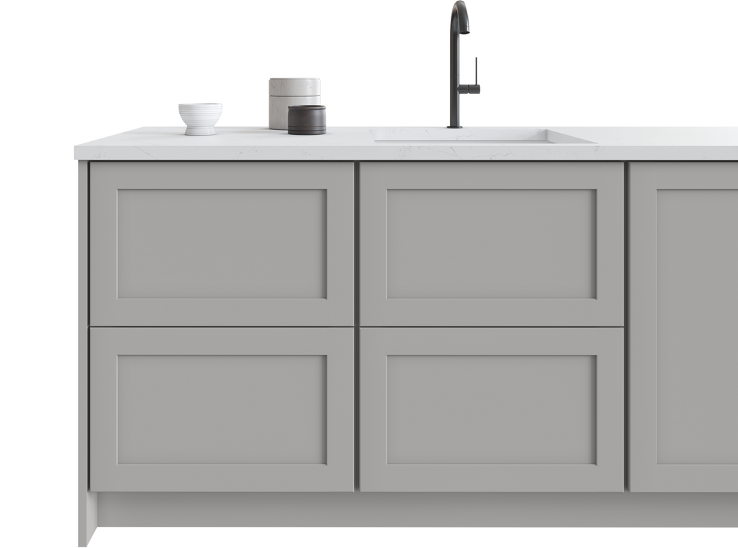 Galaxy Nickel by Fabuwood available at Aqua Kitchen