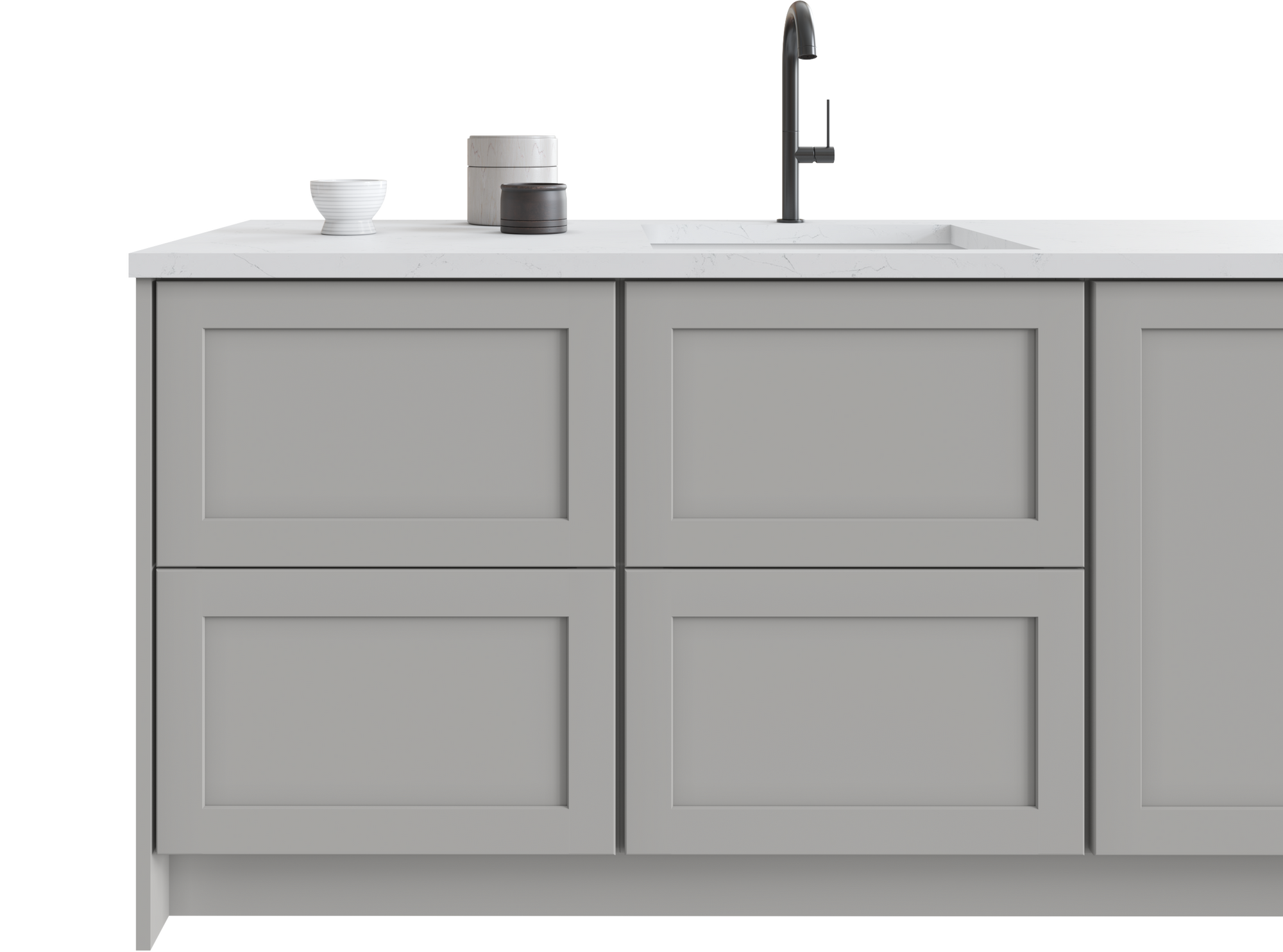 Galaxy Nickel by Fabuwood available at Aqua Kitchen