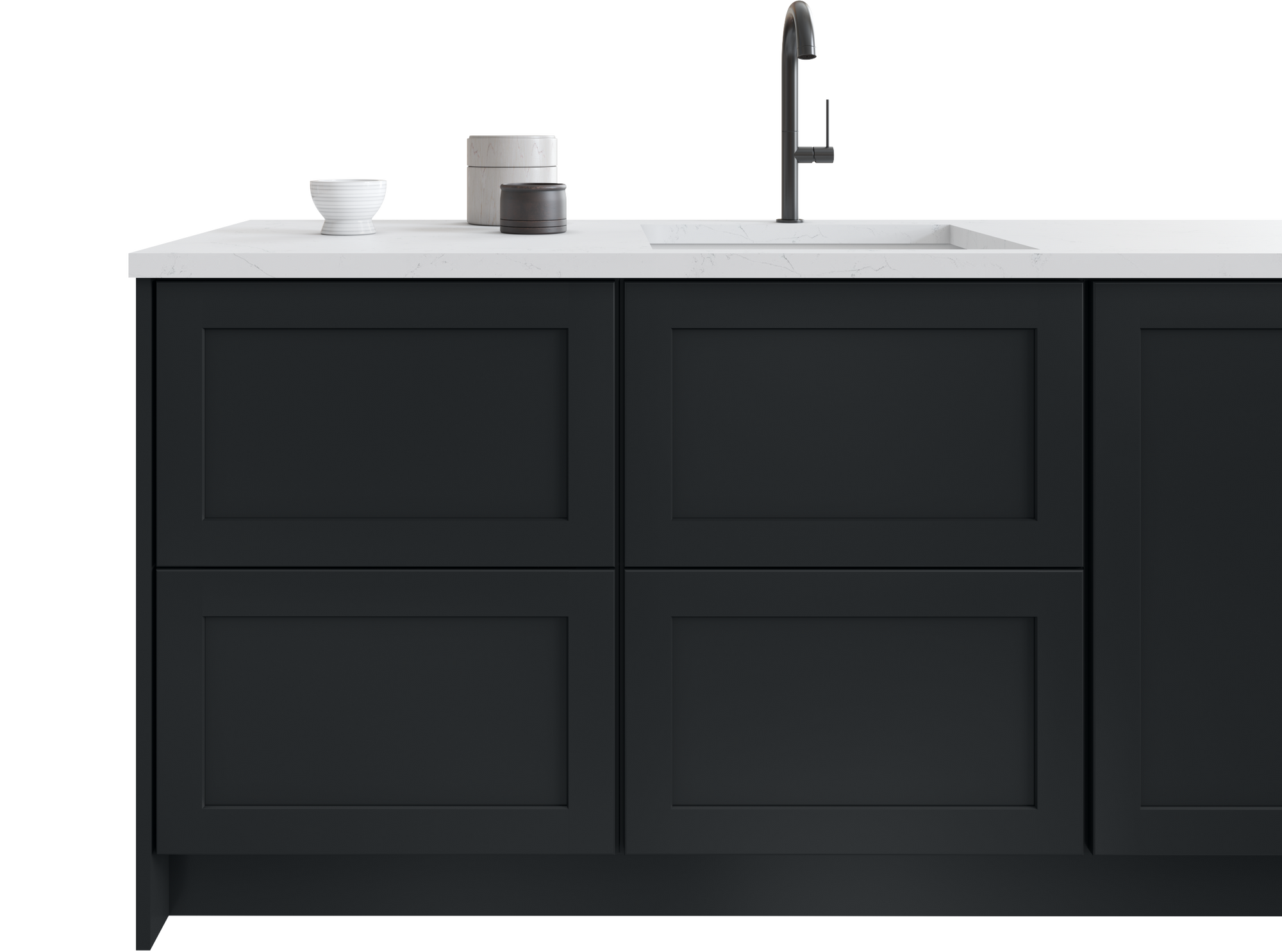 Galaxy - Pitch Black by Fabuwood available at Aqua Kitchen