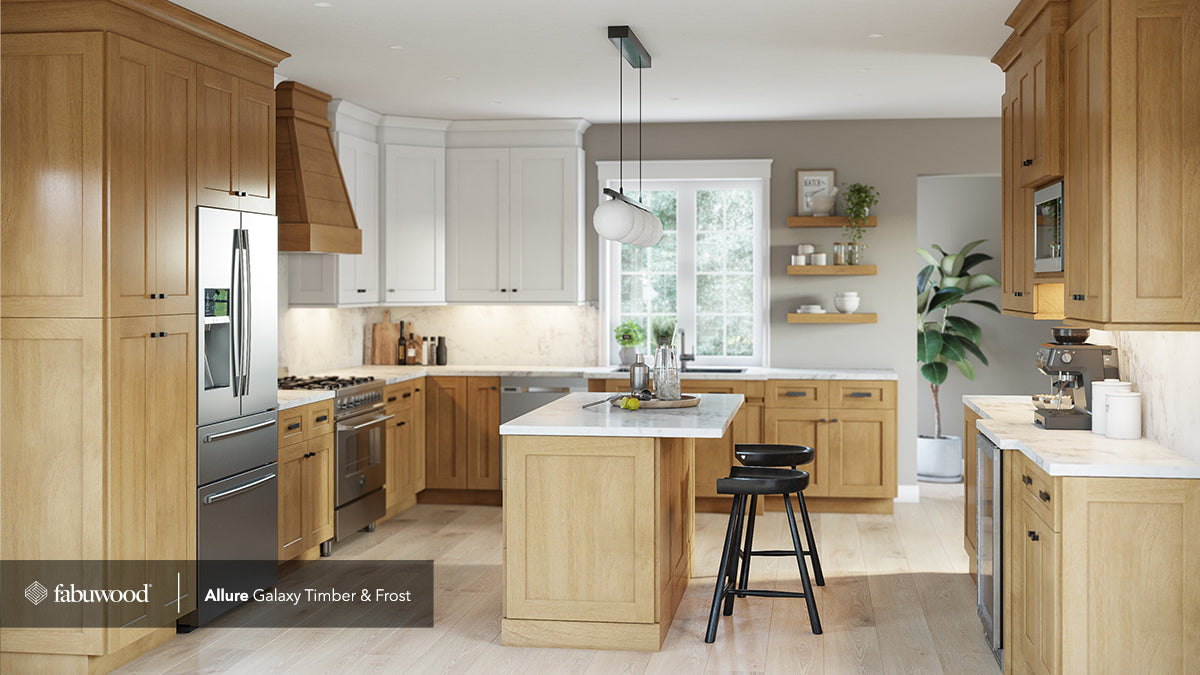 Galaxy Timber by Fabuwood available at Aqua Kitchen