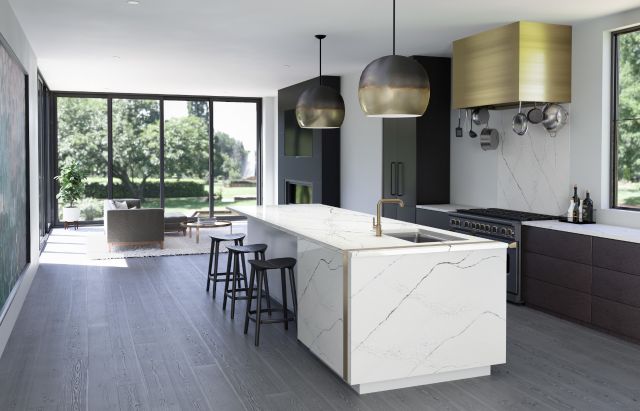 Gladstone™ Quartz Sample by Cambria available at Aqua Kitchen