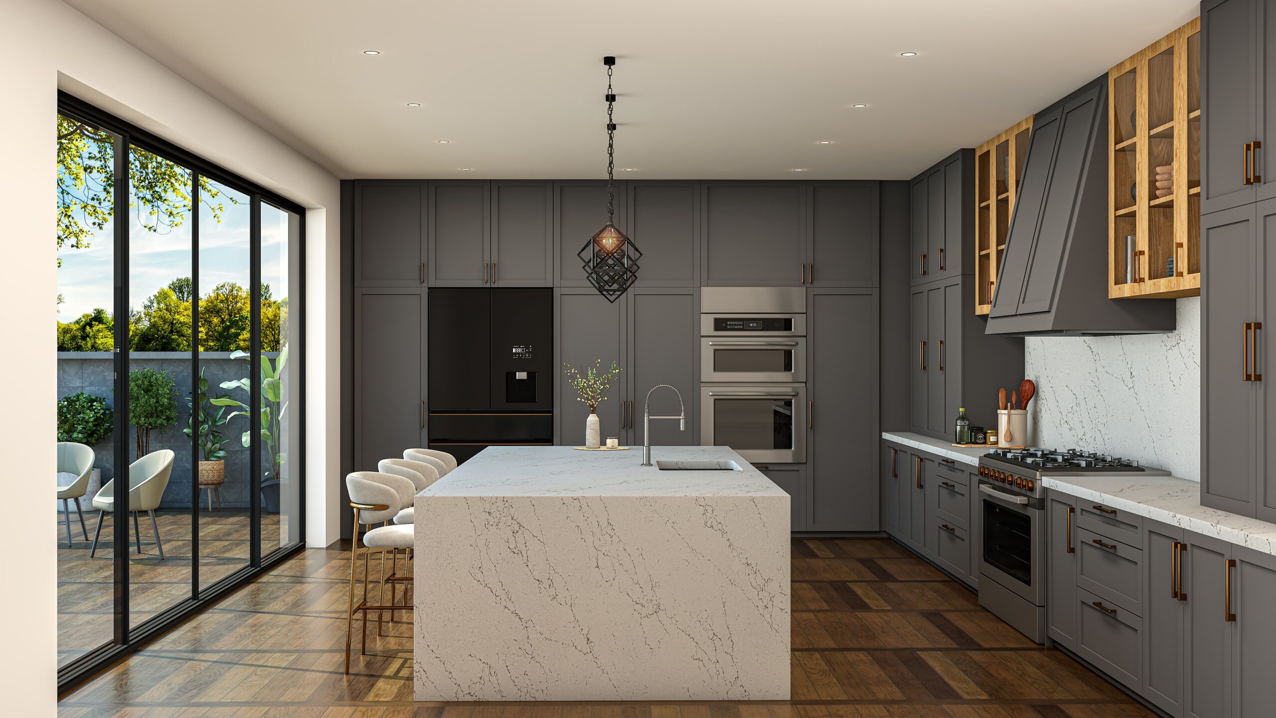 Haleo by Pental Quartz available at Aqua Kitchen