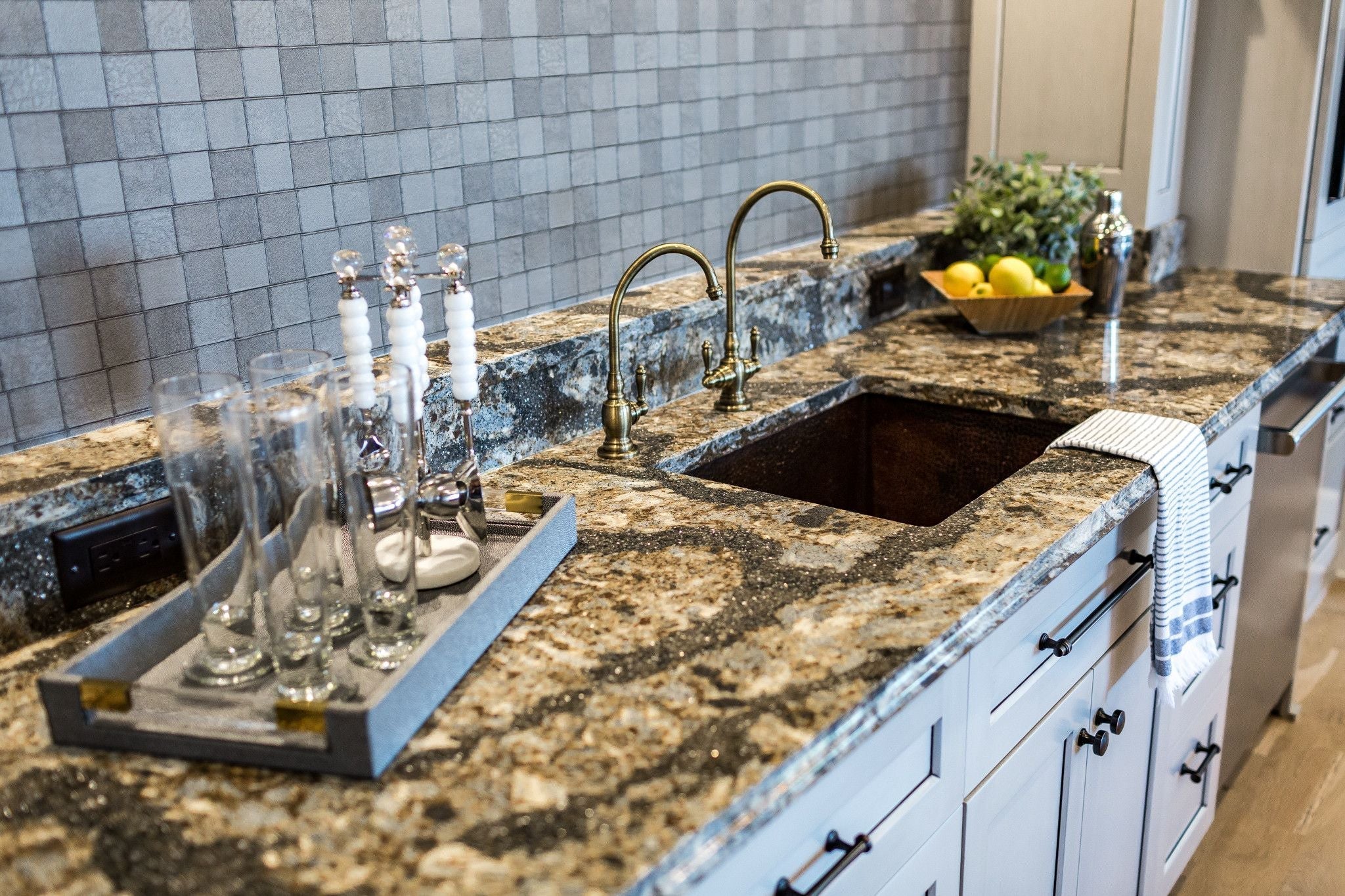 Harlech™ Quartz Sample by Cambria available at Aqua Kitchen