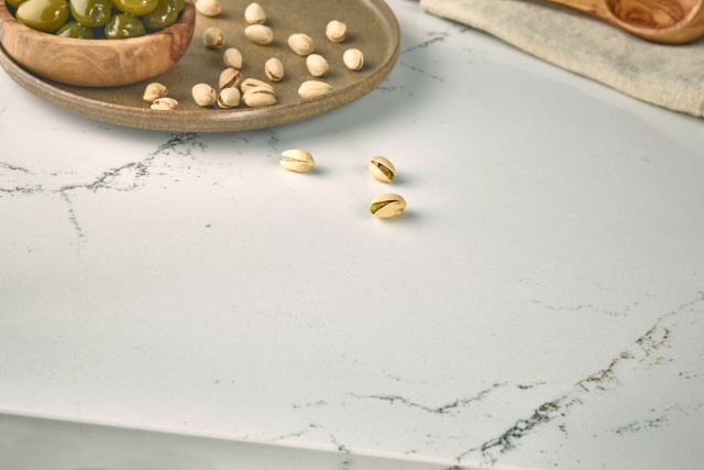 Hawksmoore™ Quartz Sample by Cambria available at Aqua Kitchen