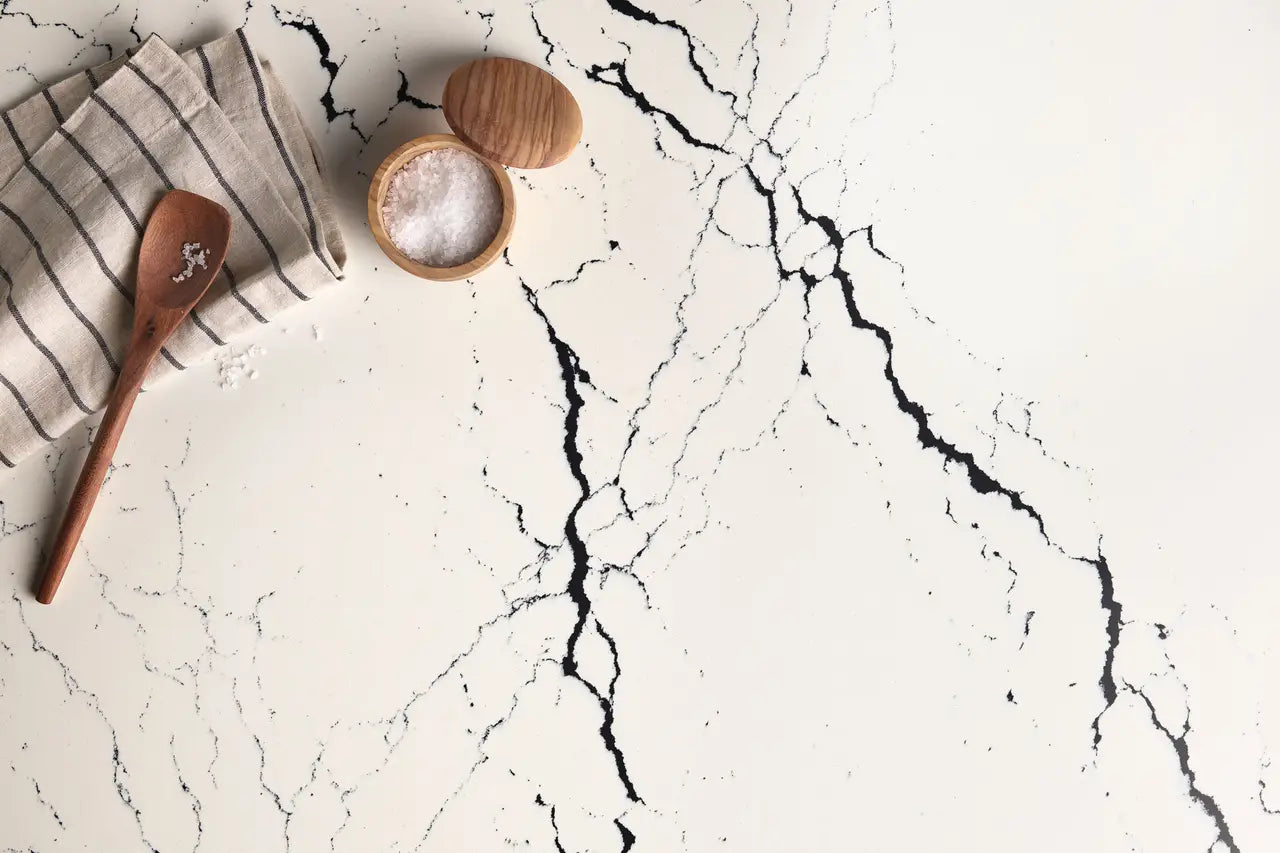 Hemsworth™ Quartz Sample by Cambria available at Aqua Kitchen