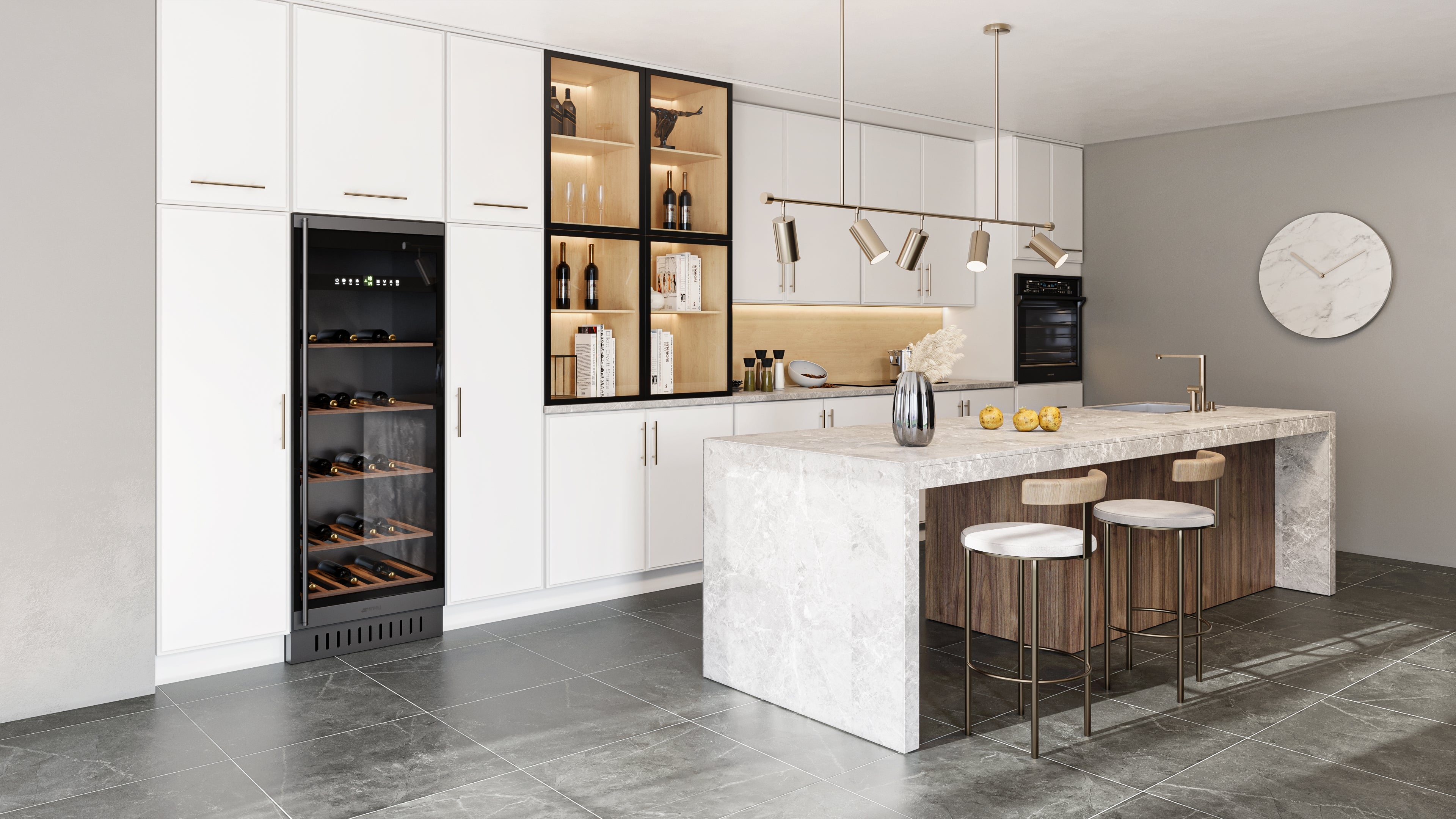 Highland - Linen by CNC Cabinetry available at Aqua Kitchen