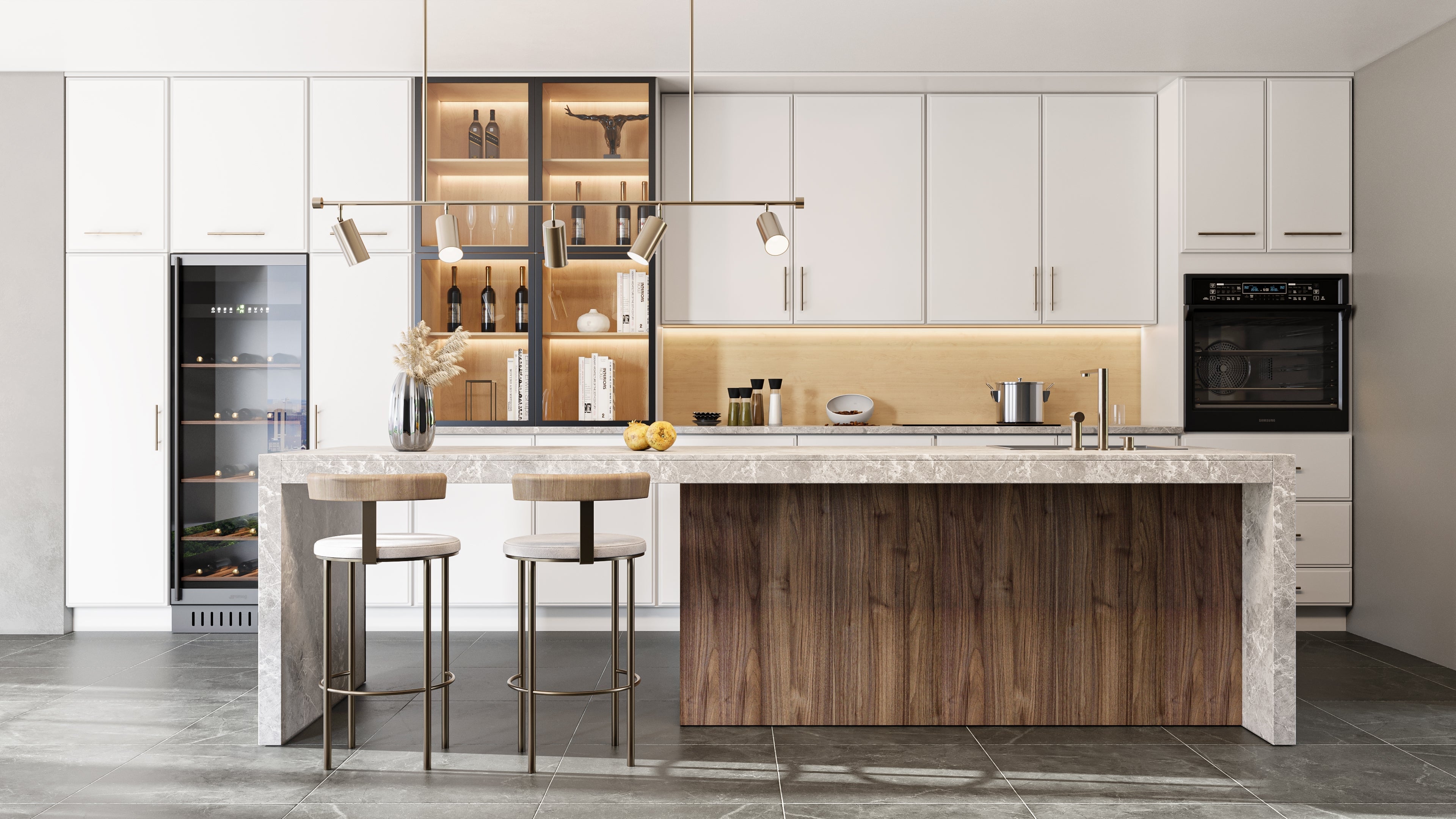 Highland - Sage by CNC Cabinetry available at Aqua Kitchen