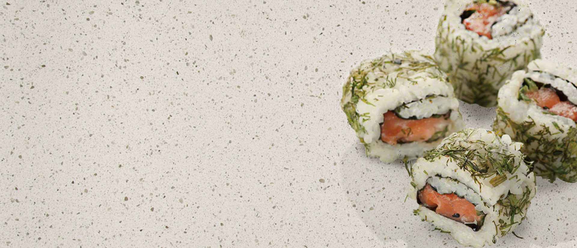 Iced White by MSI Surfaces available at Aqua Kitchen