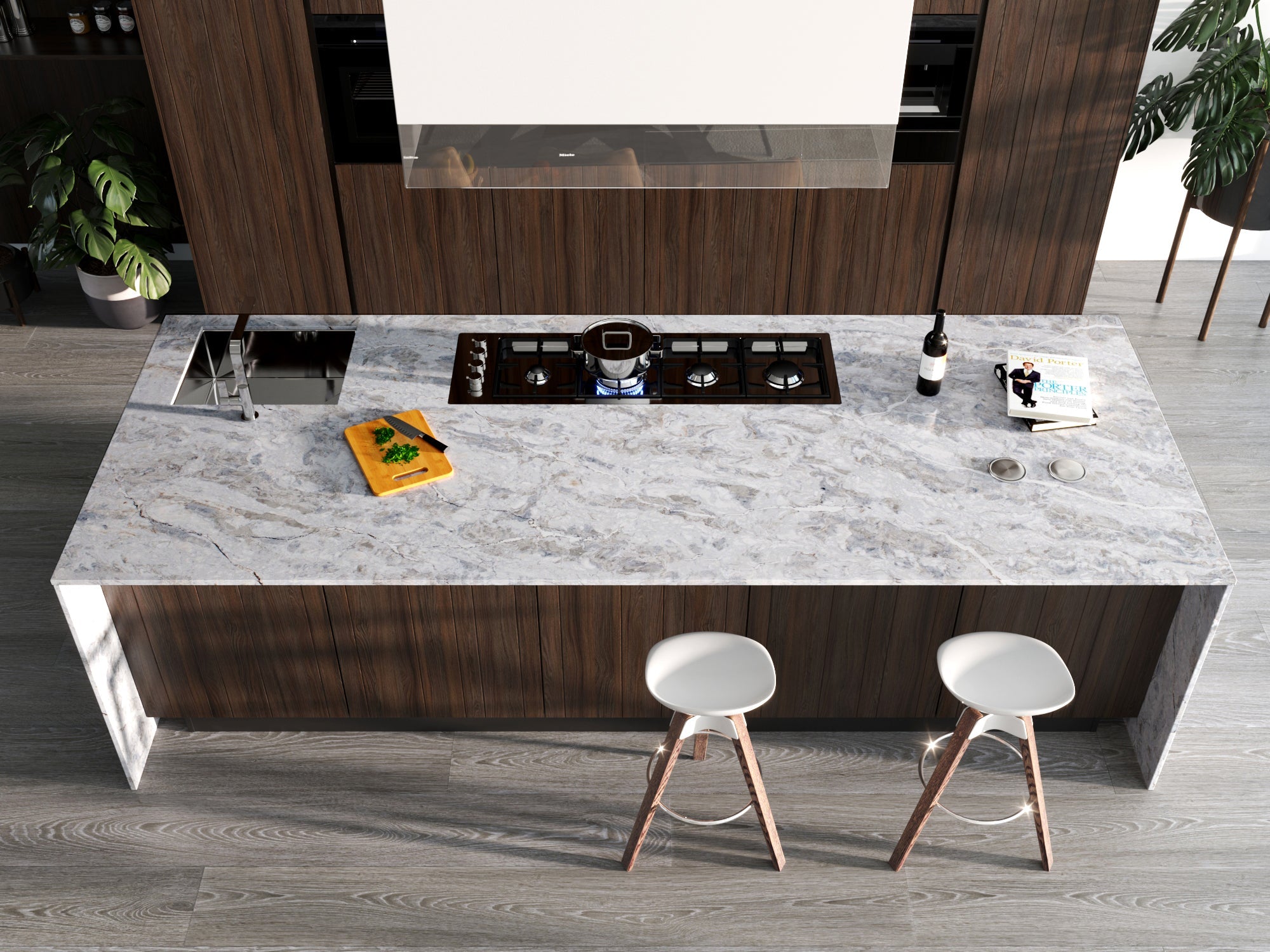 Ijen by Pental Quartz available at Aqua Kitchen