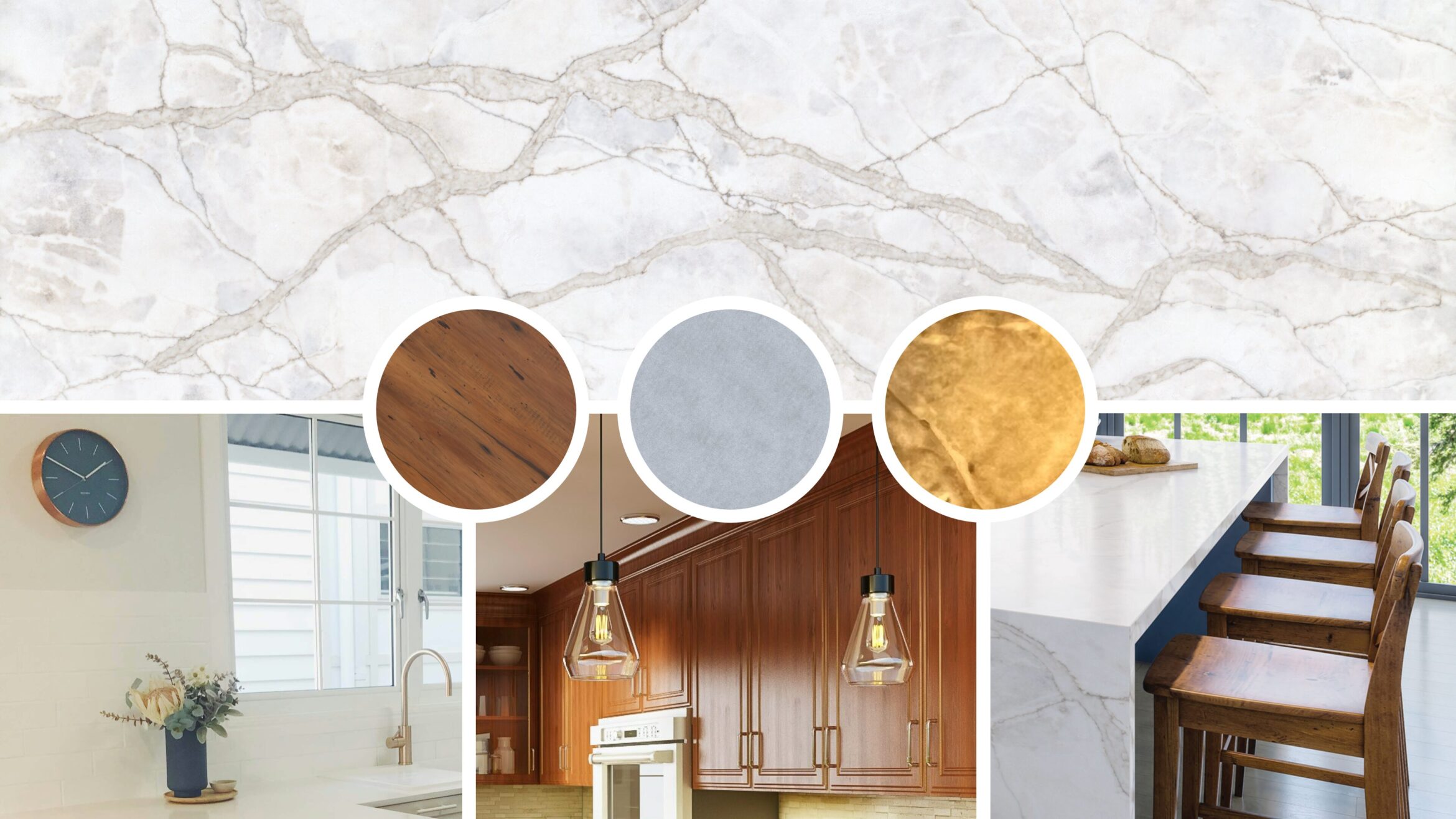 Illennia by Pental Quartz available at Aqua Kitchen