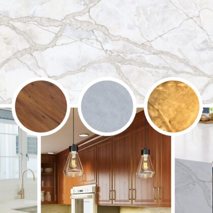 Illennia by Pental Quartz available at Aqua Kitchen