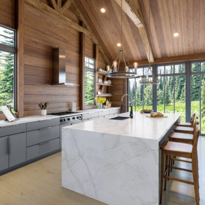 Illennia by Pental Quartz available at Aqua Kitchen