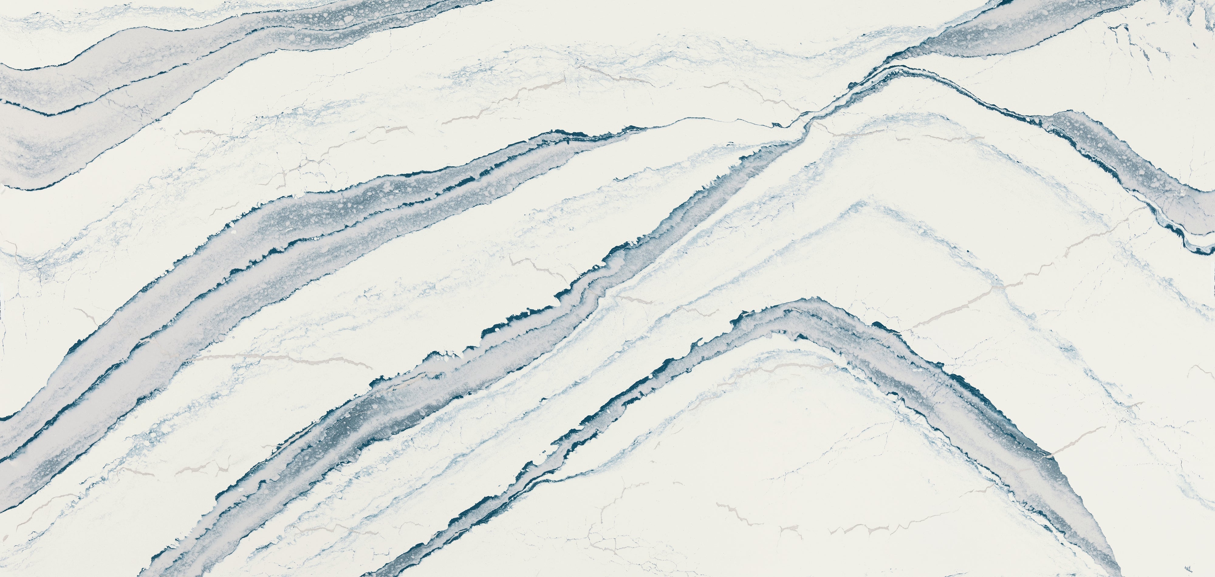 Inverness Bristol Bay™ Quartz Sample by Cambria available at Aqua Kitchen