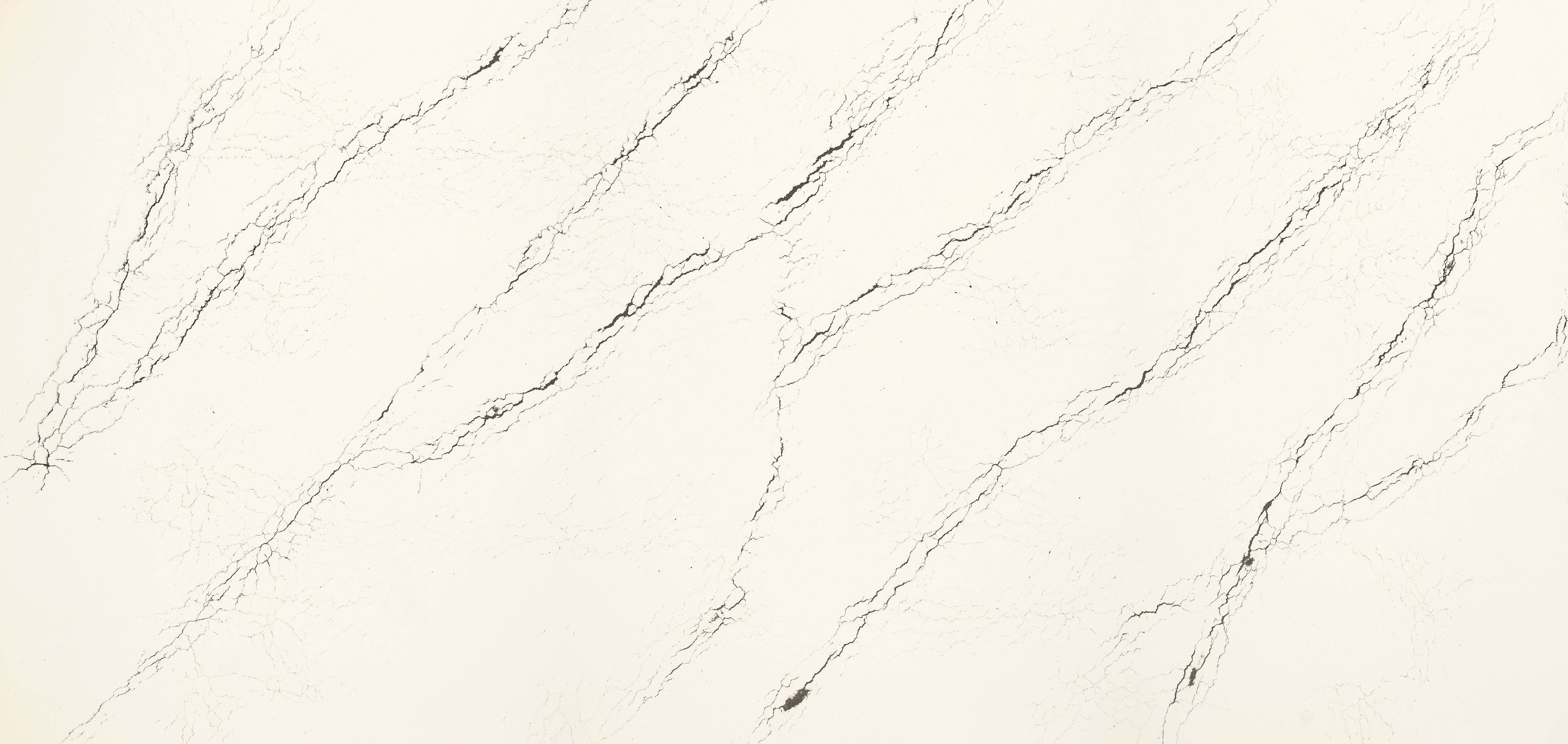 Inverness Platinum™ Quartz Sample by Cambria available at Aqua Kitchen