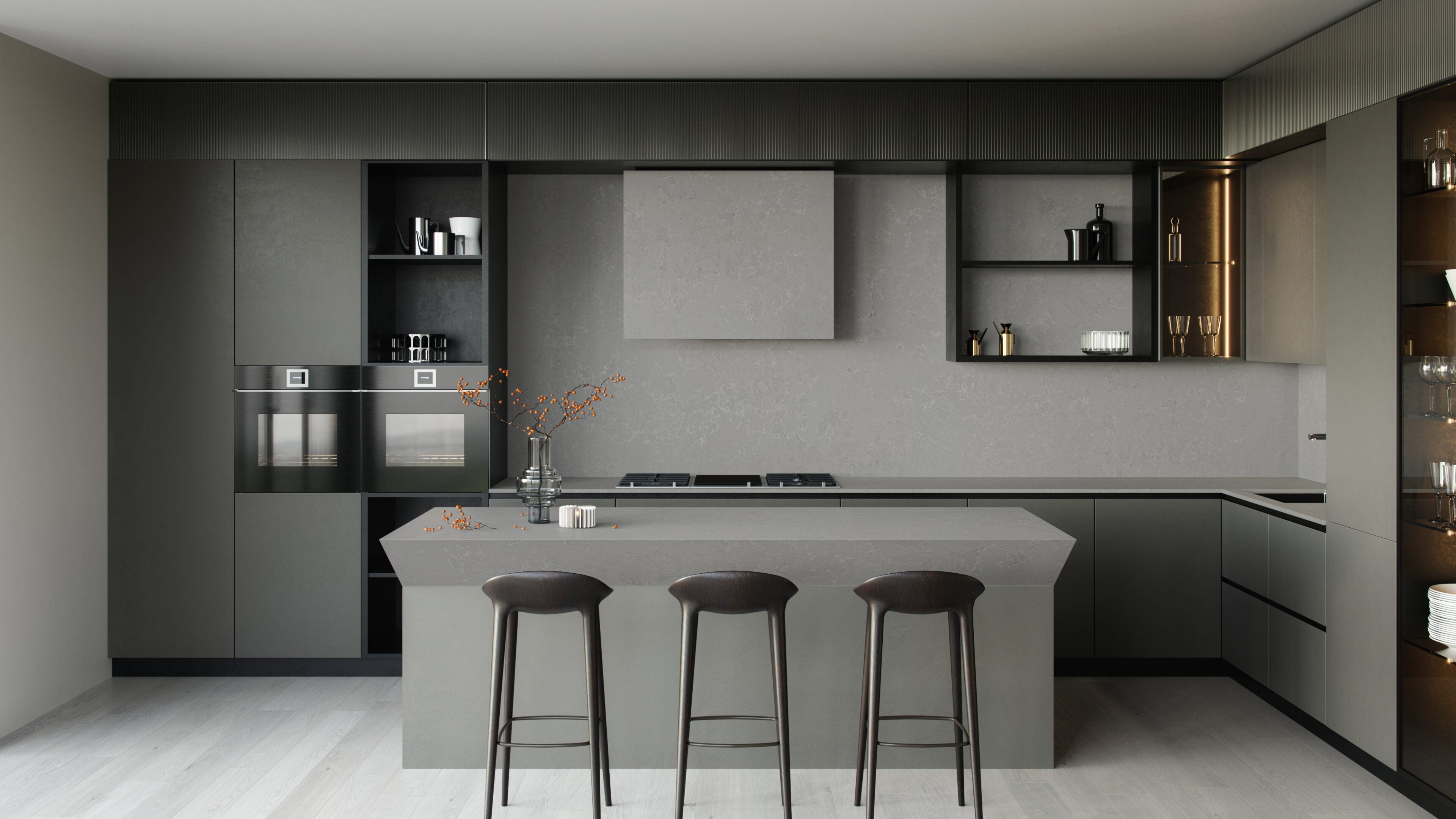 Ivory Mist Honed by Pental Quartz available at Aqua Kitchen