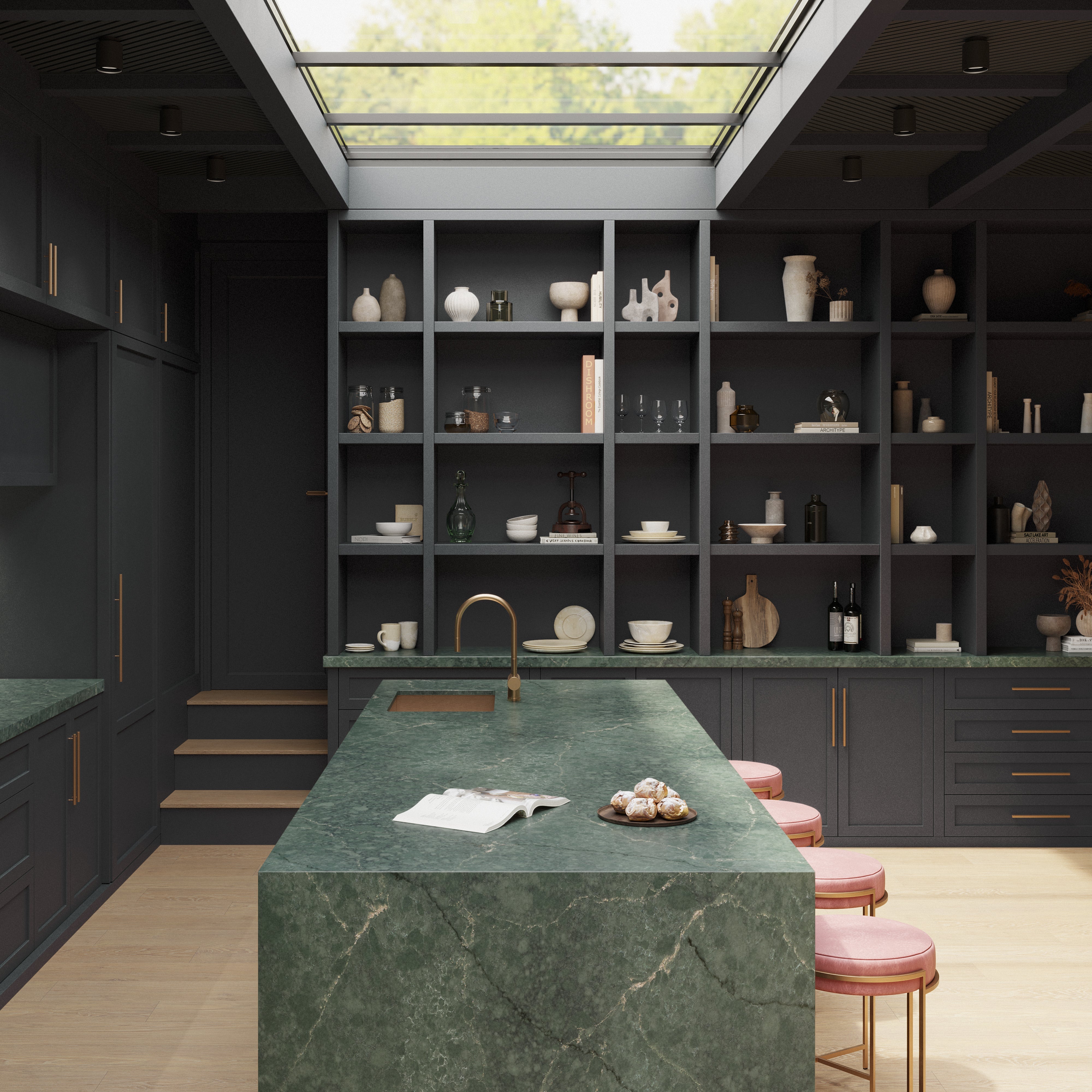Jardin Emerald by Silestone available at Aqua Kitchen