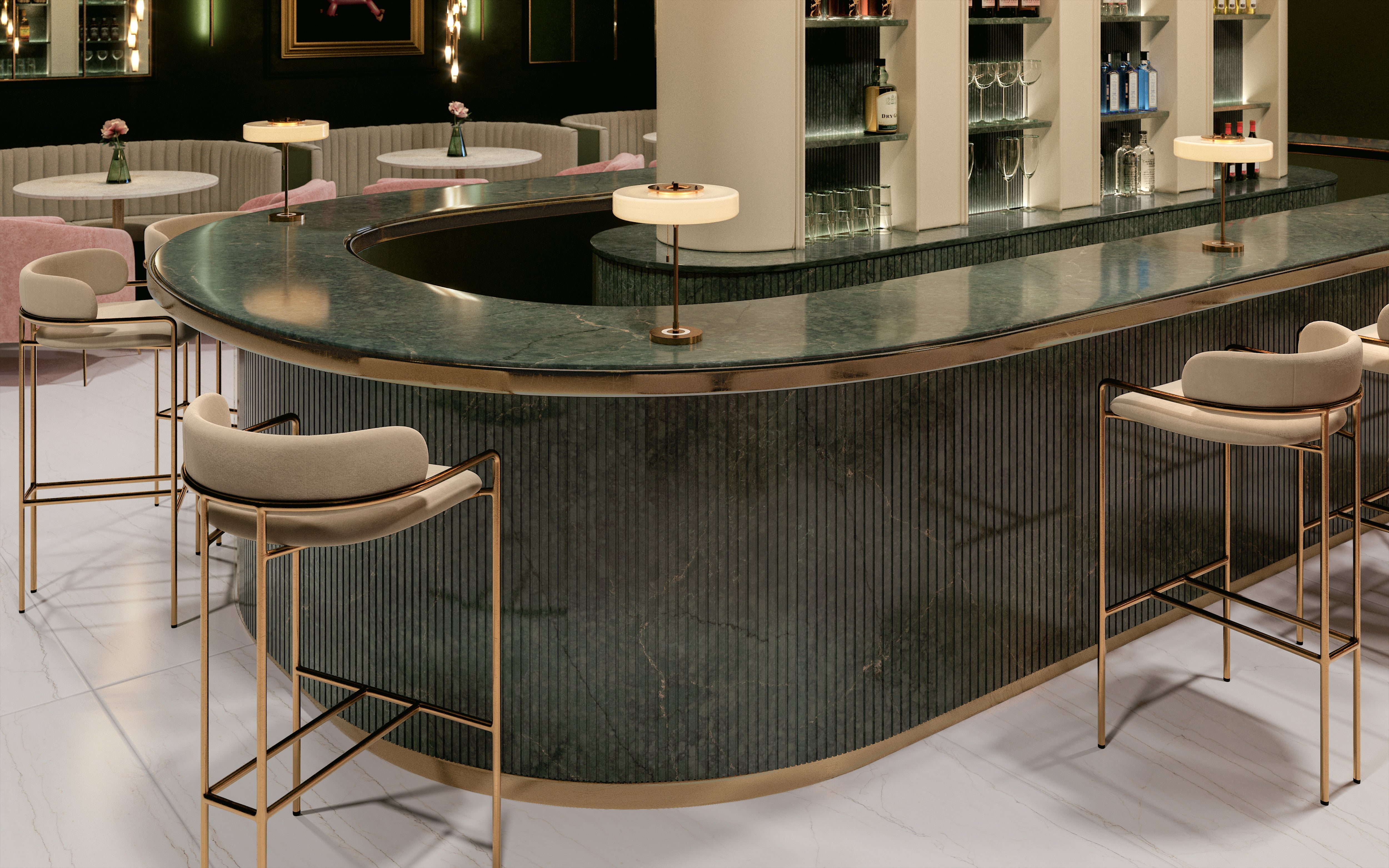 Jardin Emerald by Silestone available at Aqua Kitchen