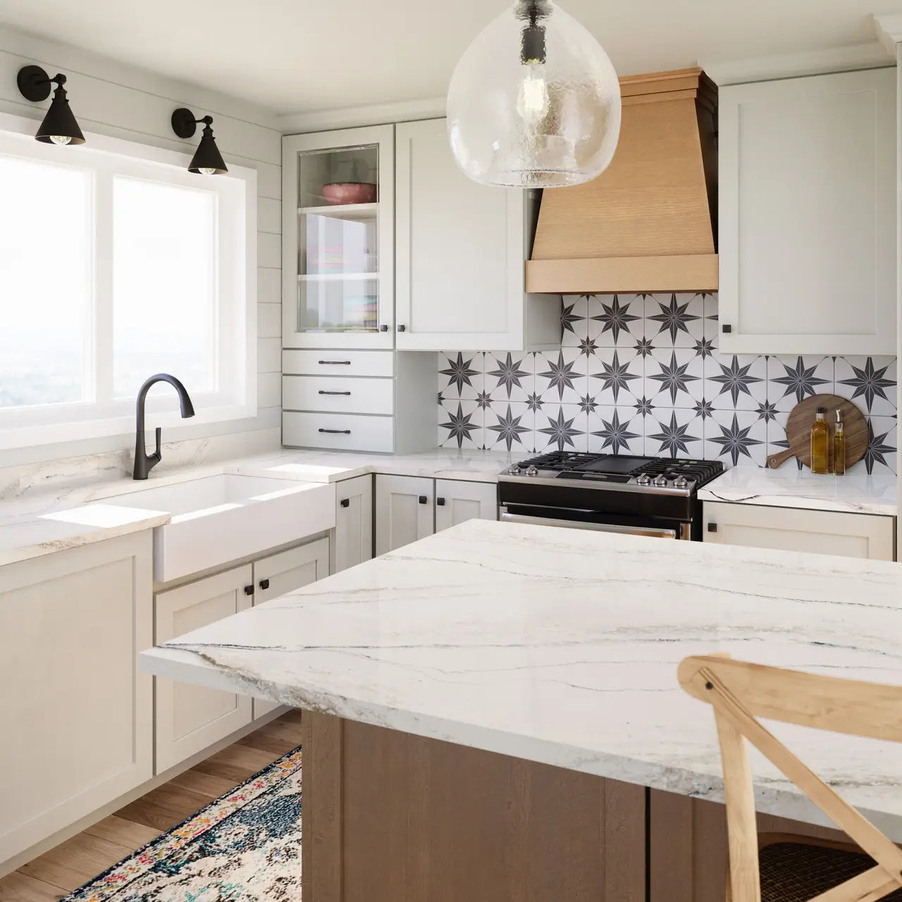 Lakedale™ Quartz Sample by Cambria available at Aqua Kitchen
