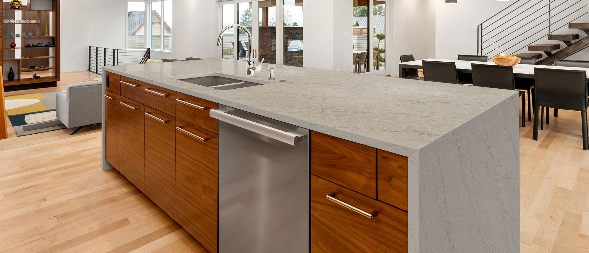 Lumataj by MSI Surfaces available at Aqua Kitchen