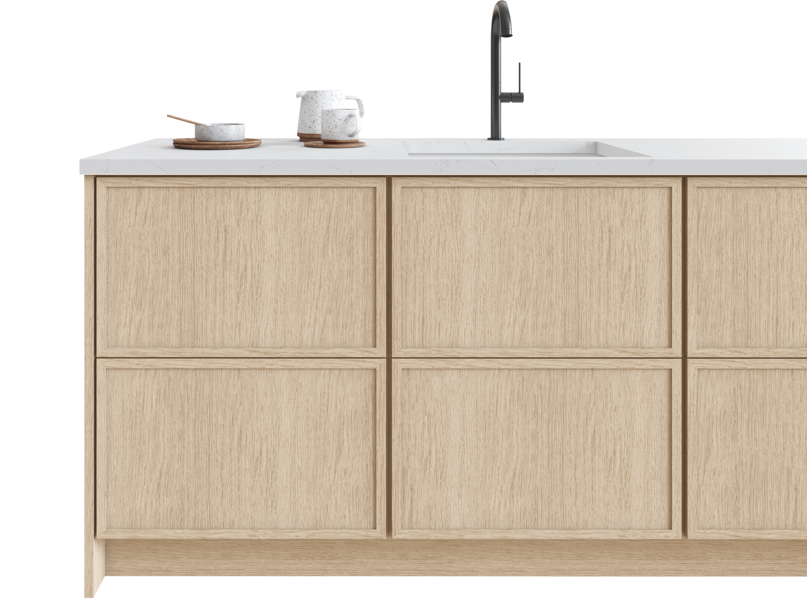 Luna - Desert Oak by Fabuwood available at Aqua Kitchen